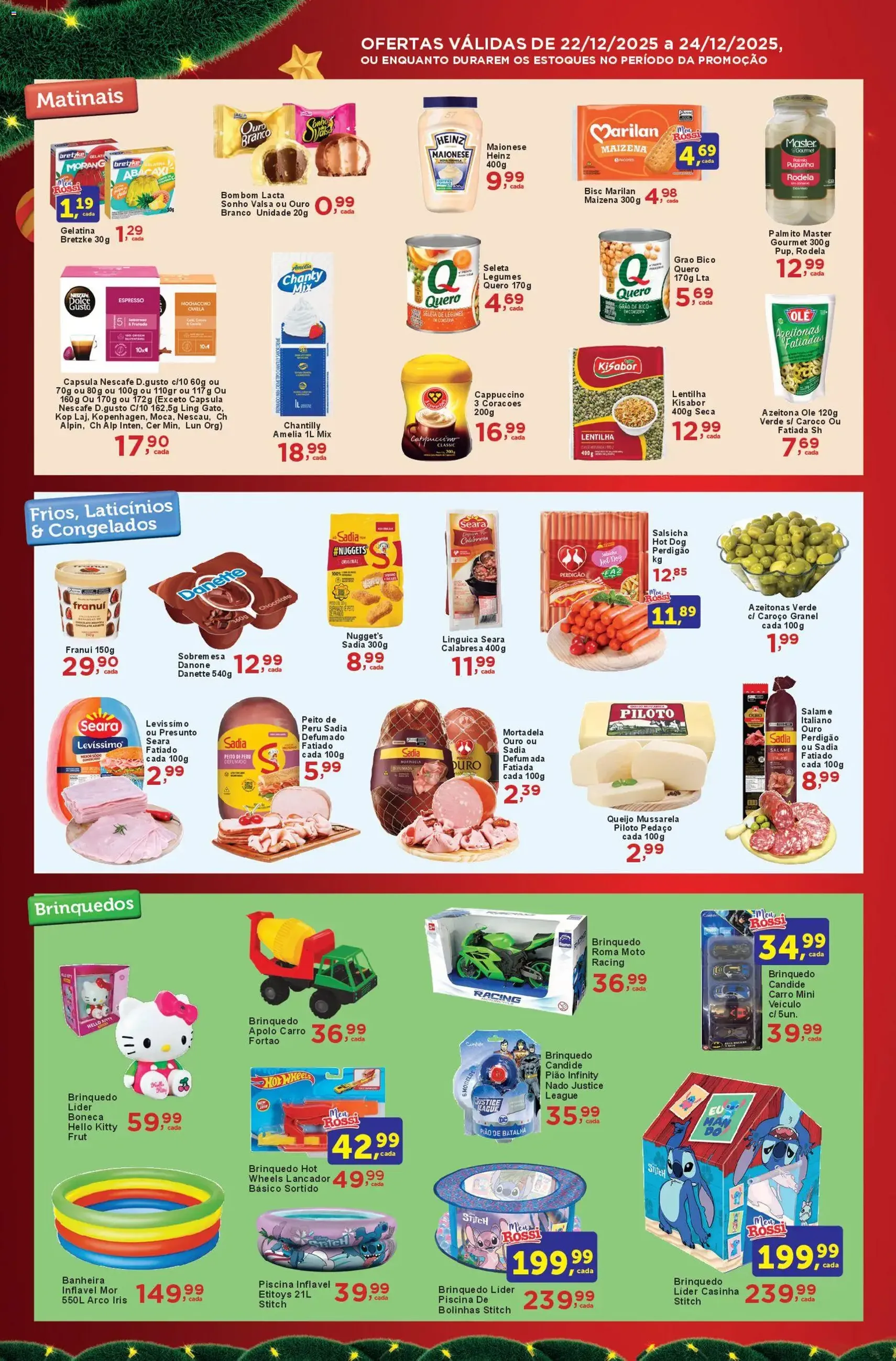 Rossi Supermercados - Ofertas da semana - folheto válido a partir de 22/12/2025 página 2 de 4