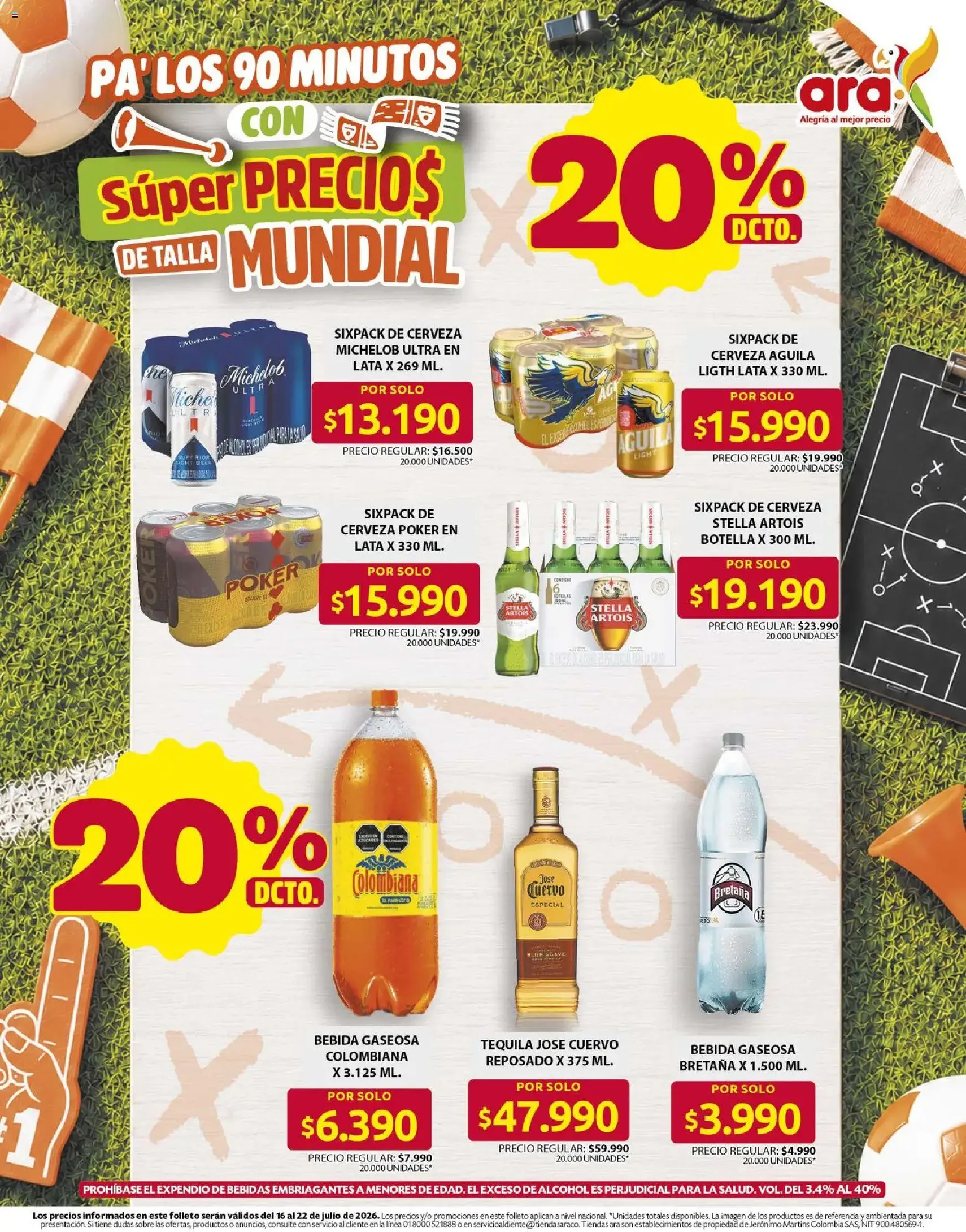 Ara catálogo mercando y tanqueando - folleto válido desde 16/07/2026 página 3 de 20