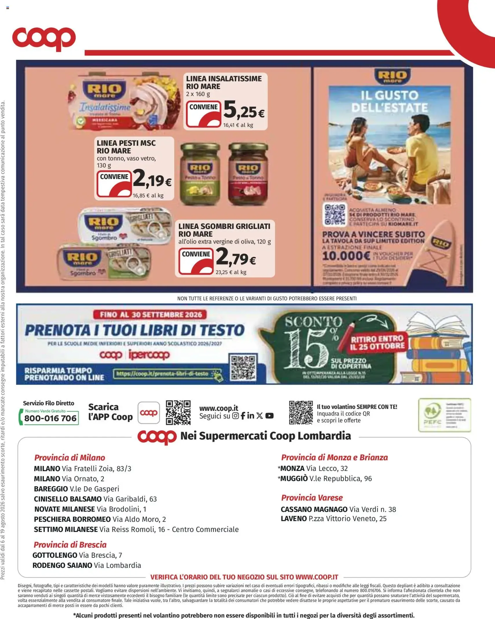 COOP volantino - volantino valido dal 06/08/2026 pagina 20 di 21