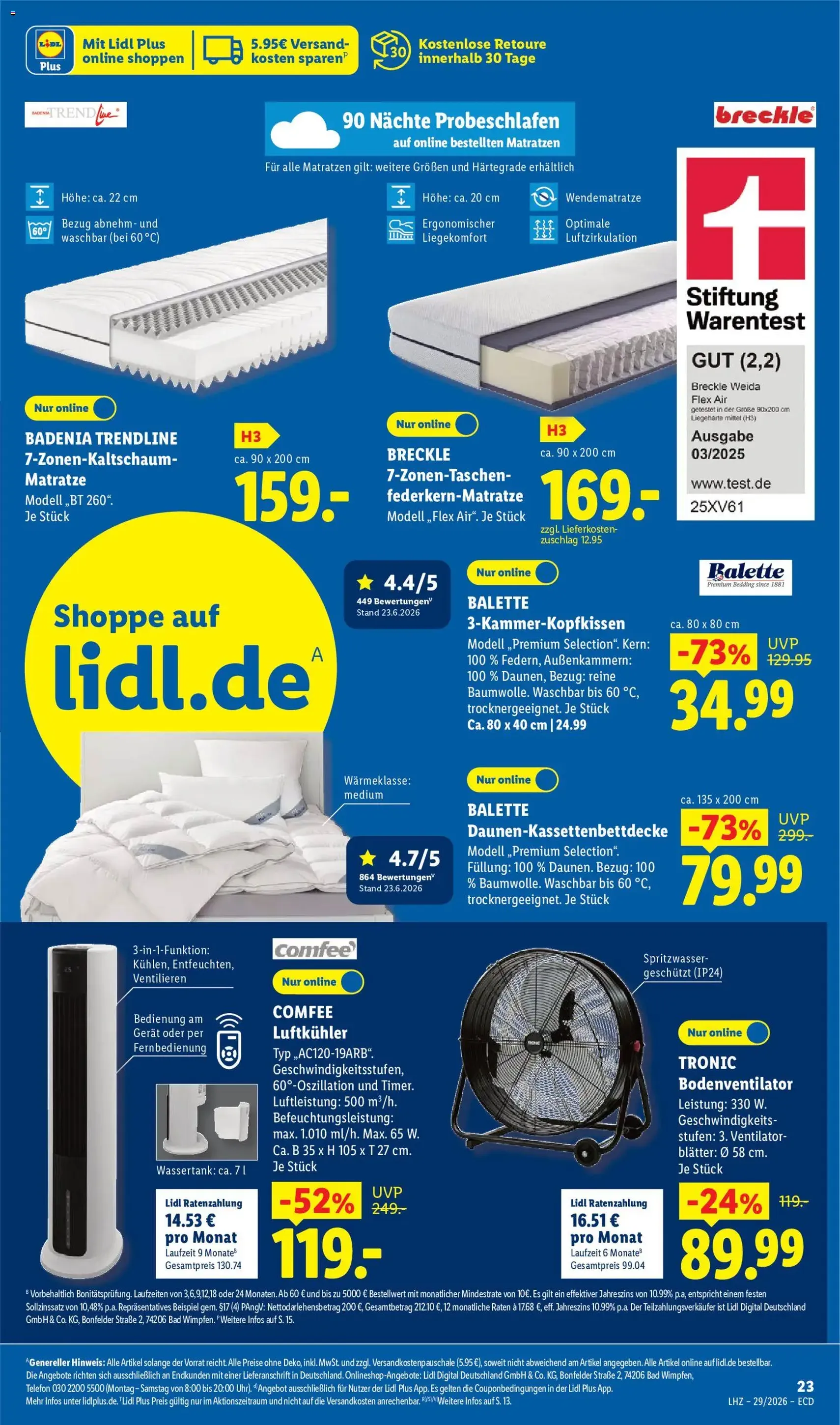 Lidl Prospekt - Gültiger Prospekt ab 13.07.2026, Seite 43 von insgesamt 72