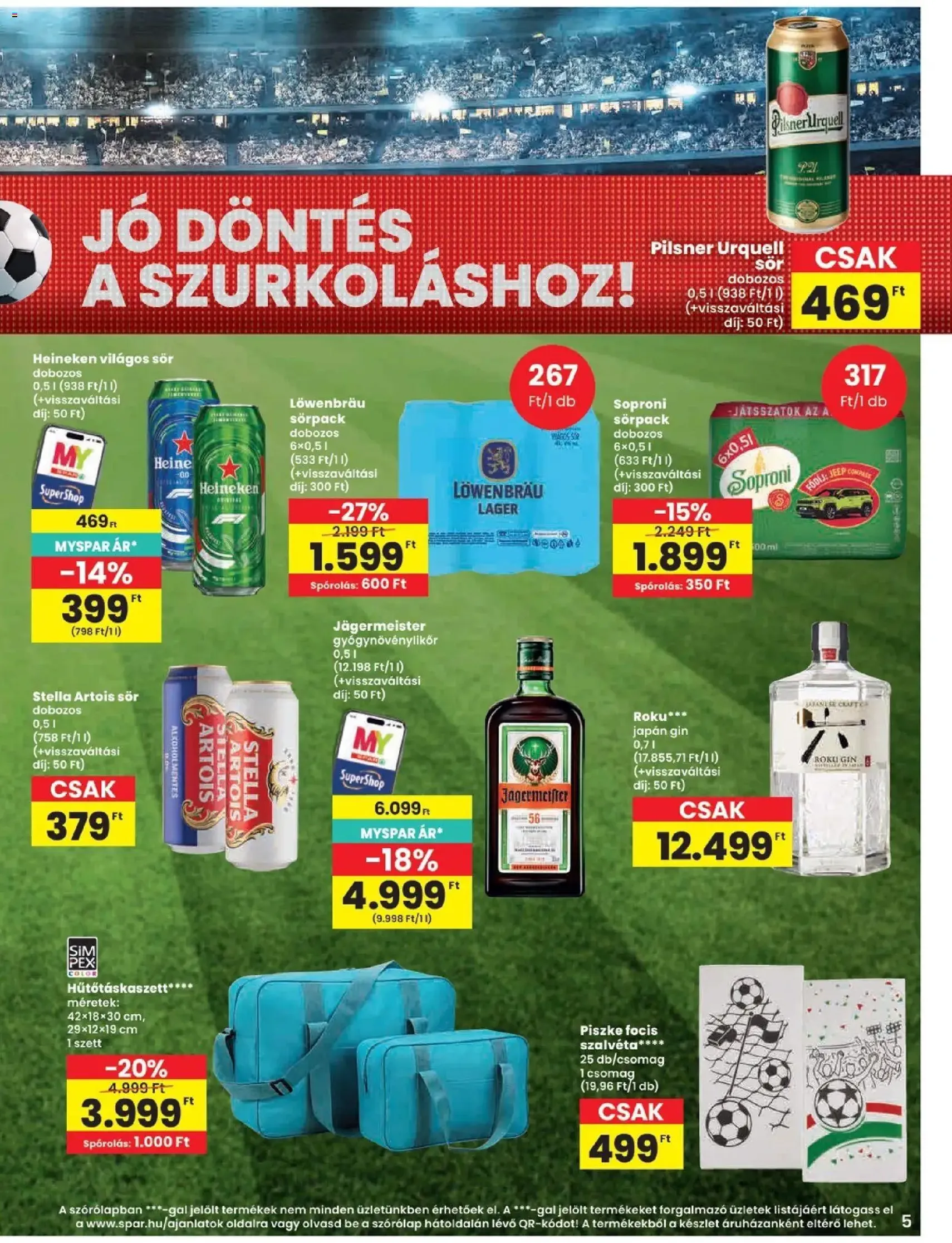 Spar akciós újság - 2026.06.11. érvényes szórólap 5 oldal 20 oldalból