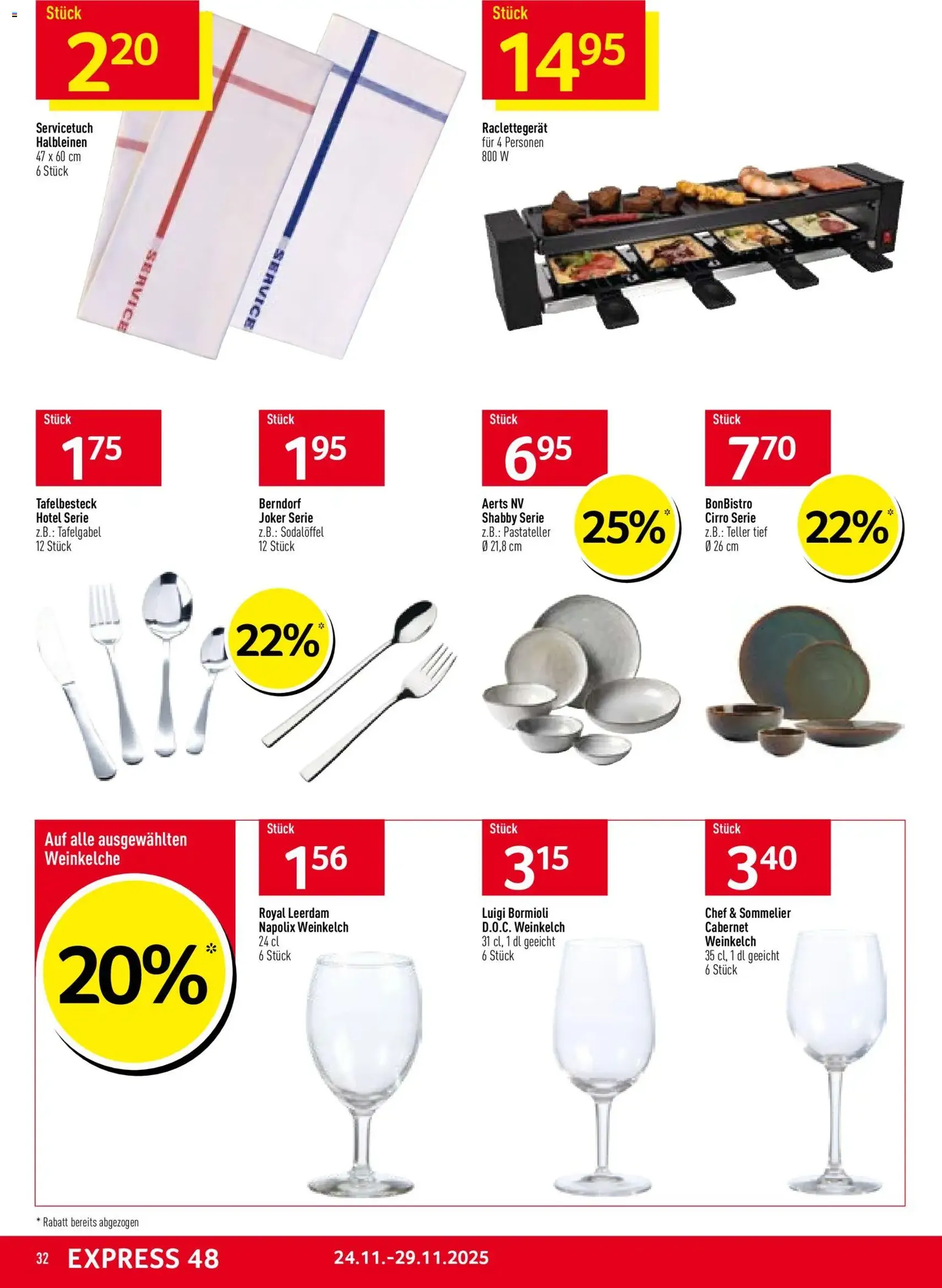 Prodega Aktionen - Gültiger Prospekt ab 24.11.2025, Seite 32 von insgesamt 40