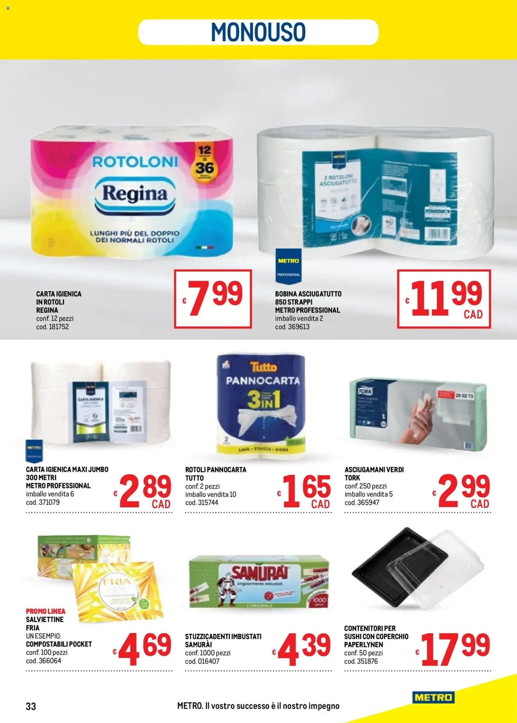 Volantino Metro - volantino valido dal 05/02/2026 pagina 33 di 48