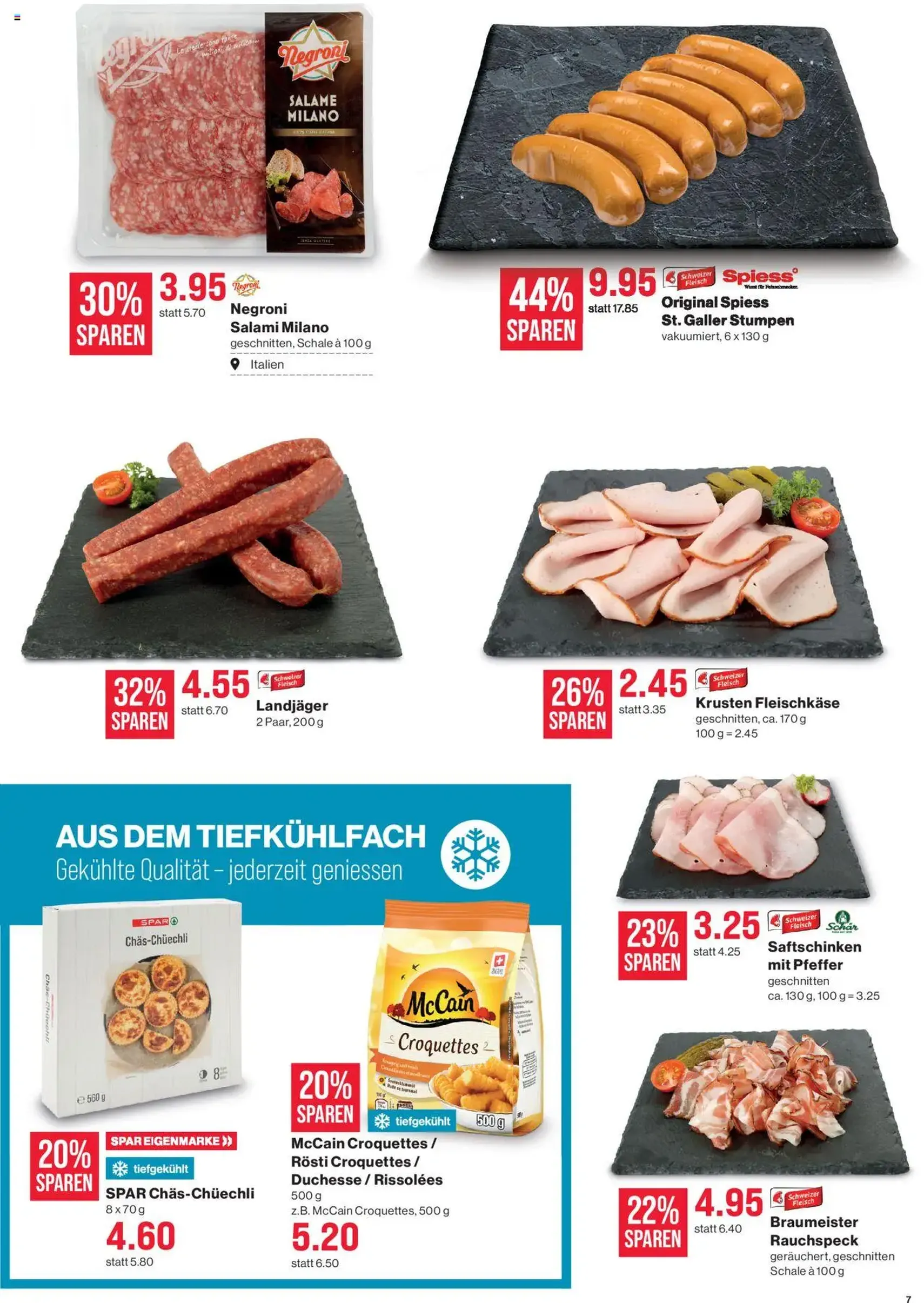 SPAR Aktionen - Gültiger Prospekt ab 28.08.2025, Seite 7 von insgesamt 24 SPAR Aktionen - Gültiger Prospekt ab 28.08.2025, Seite 7 von insgesamt 24