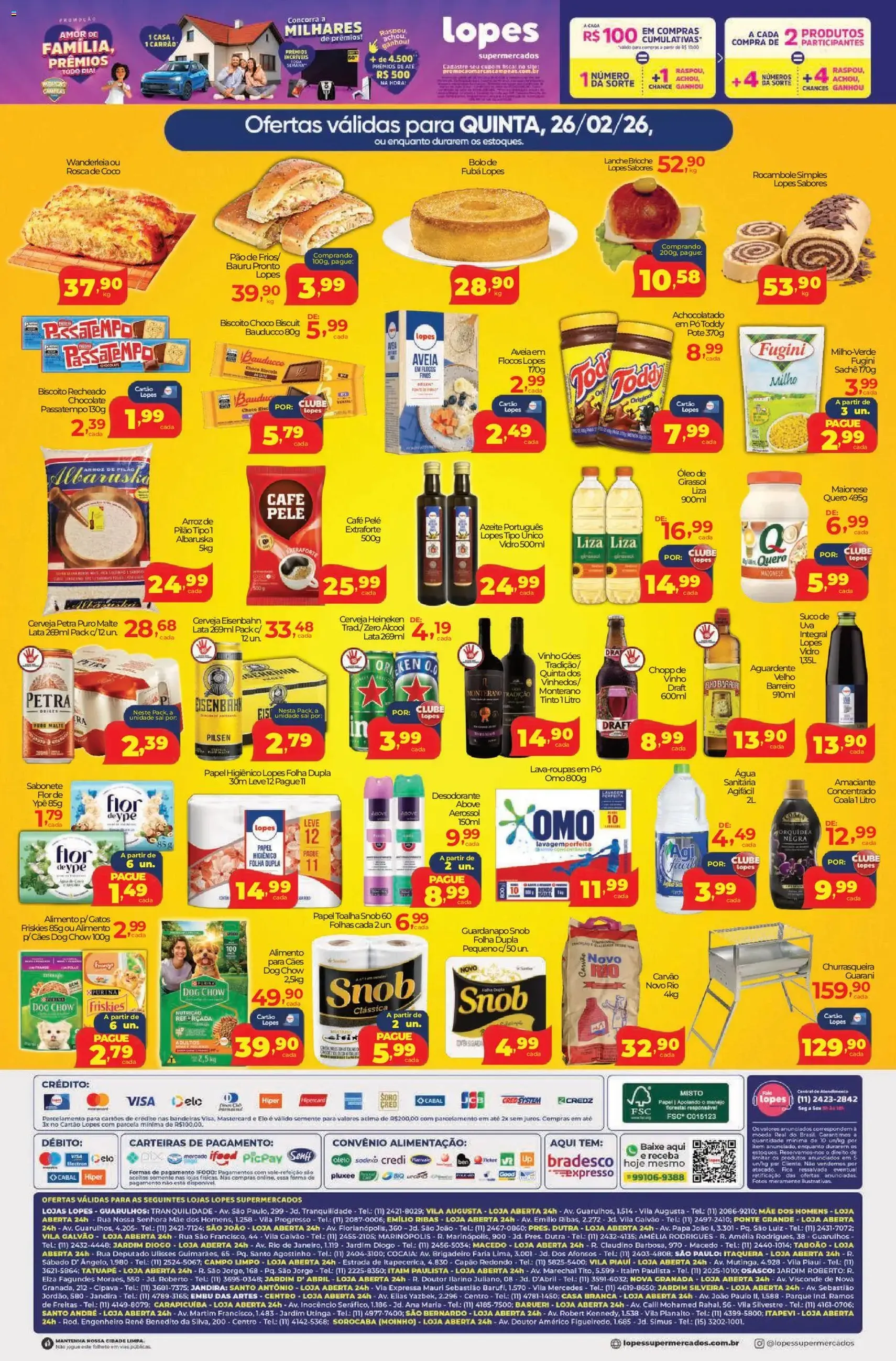 Lopes Supermercados - Ofertas da semana - folheto válido a partir de 26/02/2026 página 2 de 2