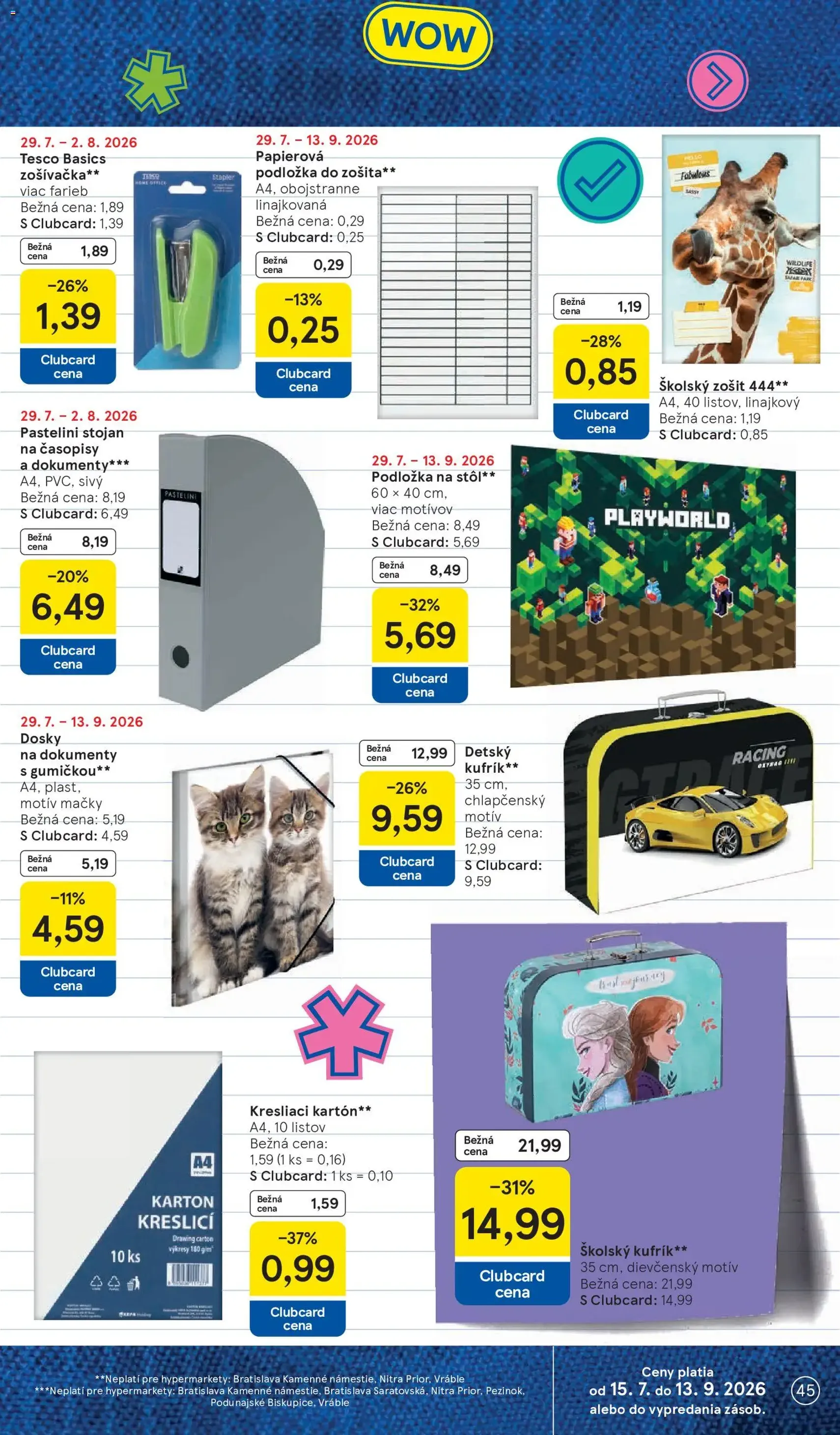 Tesco Hypermarket - leták - platný leták od 29.07.2026 strana 45 z 53