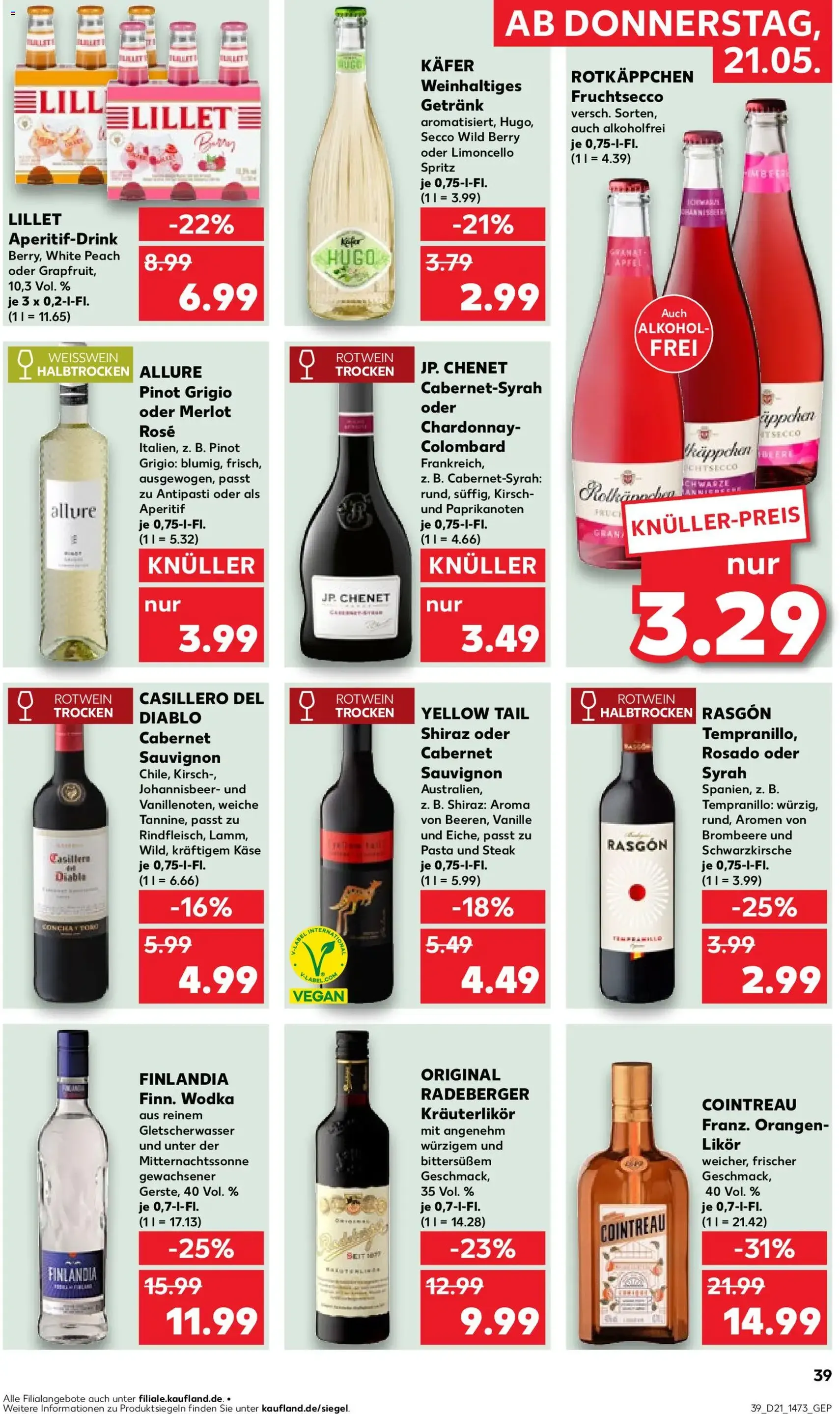 Kaufland DE - DE Folder - geldige folder vanaf 21-05-2026 pagina 39 van 58