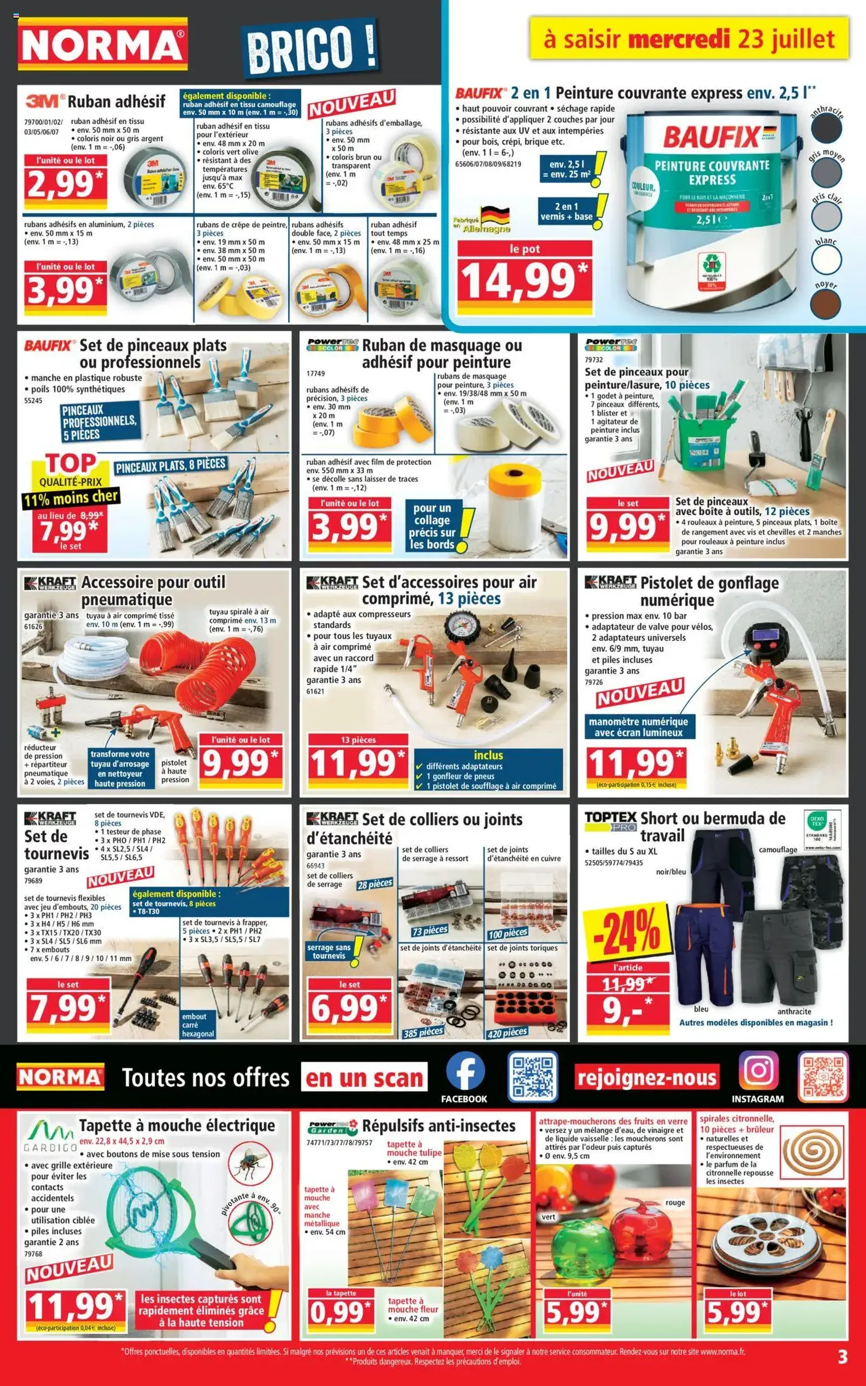 Norma catalogue - brochure valable à partir du 23/07/2025, page 3 sur 12 Norma catalogue - brochure valable à partir du 23/07/2025, page 3 sur 12