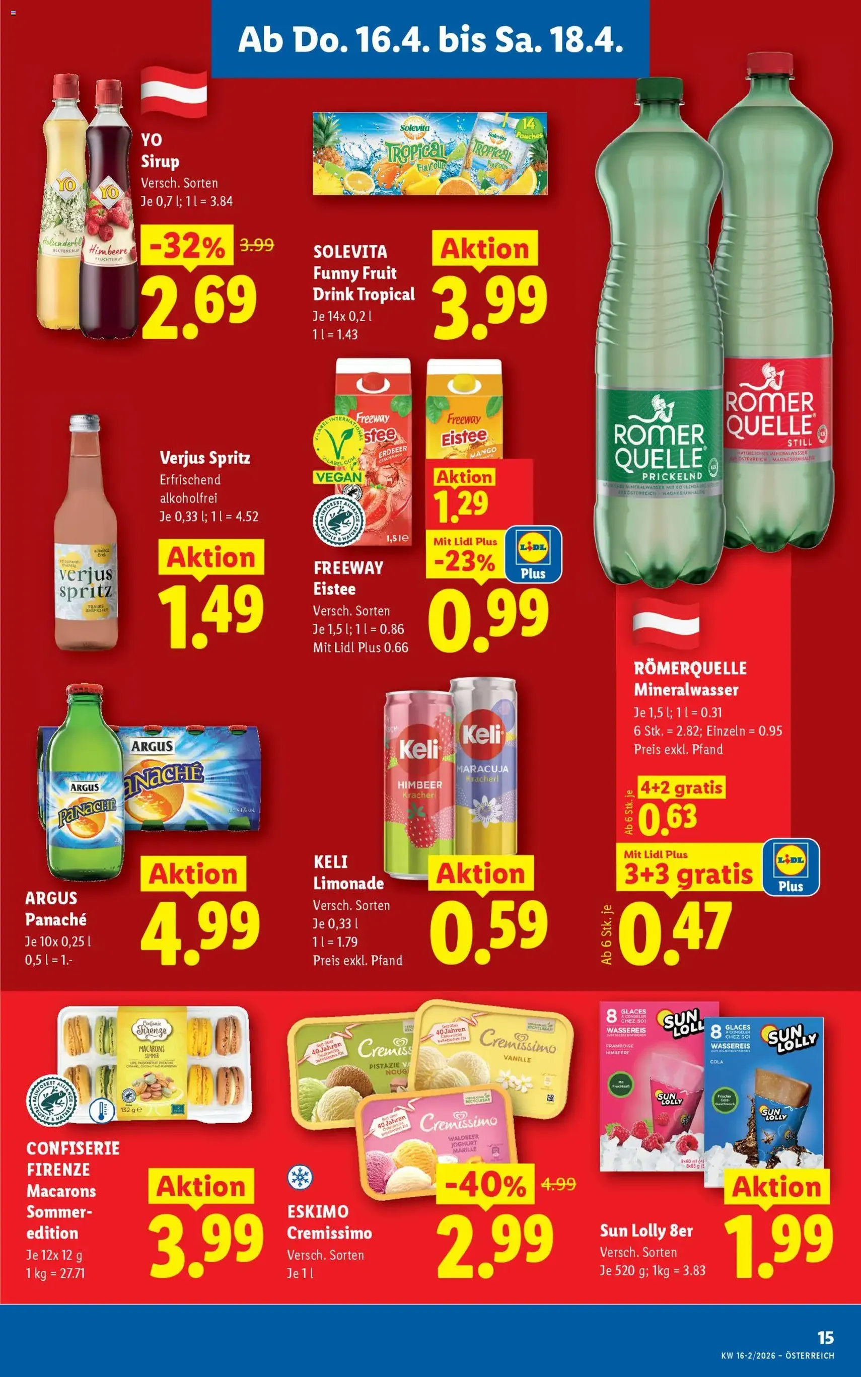 Lidl - Flugblatt - Gültiger Prospekt ab 16.04.2026, Seite 17 von insgesamt 49