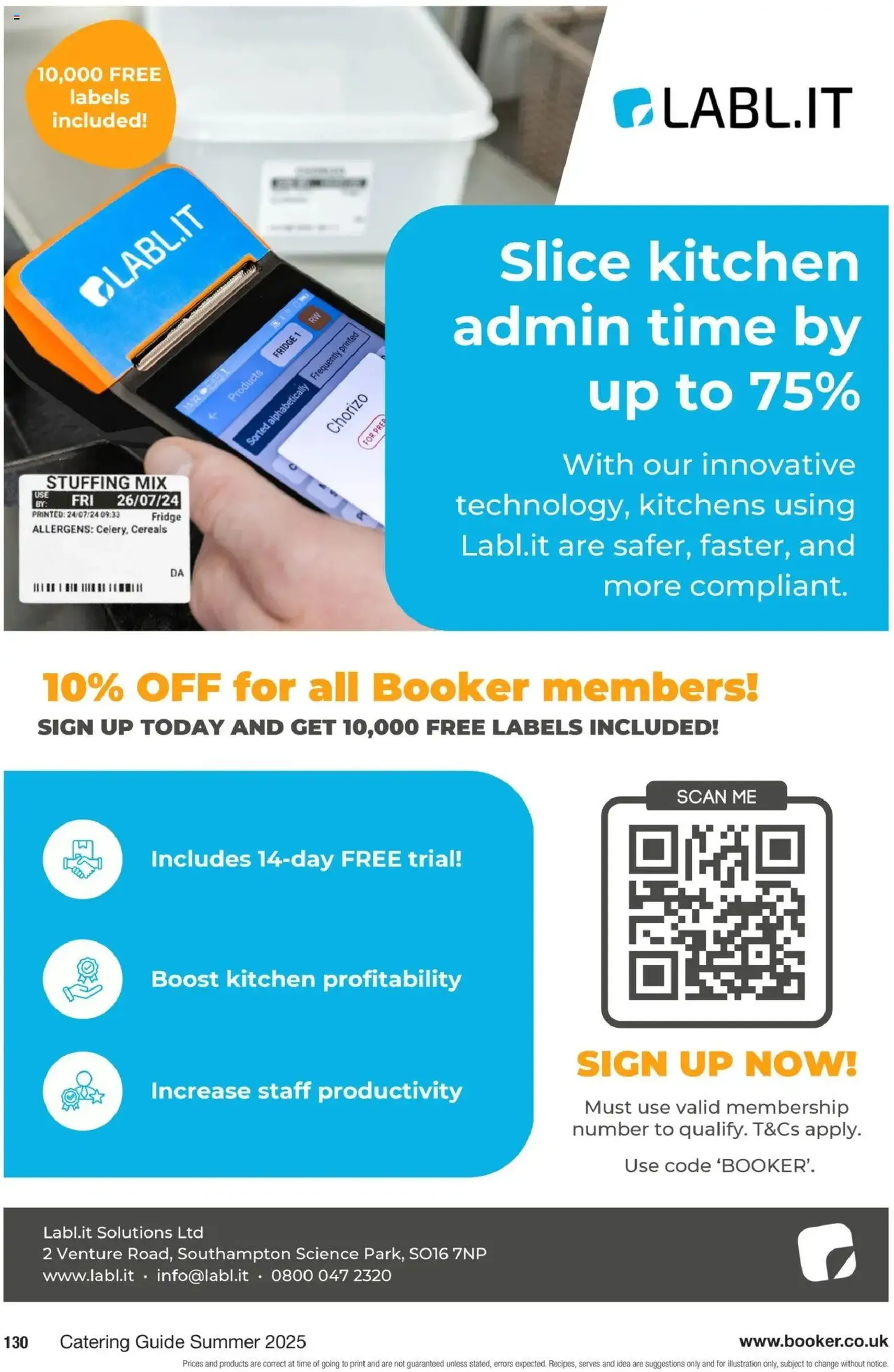 Booker Wholesale - Offers - valid flyer from 18/06/2025, page 130 of 132 Booker Wholesale - Offers - valid flyer from 18/06/2025, page 130 of 132