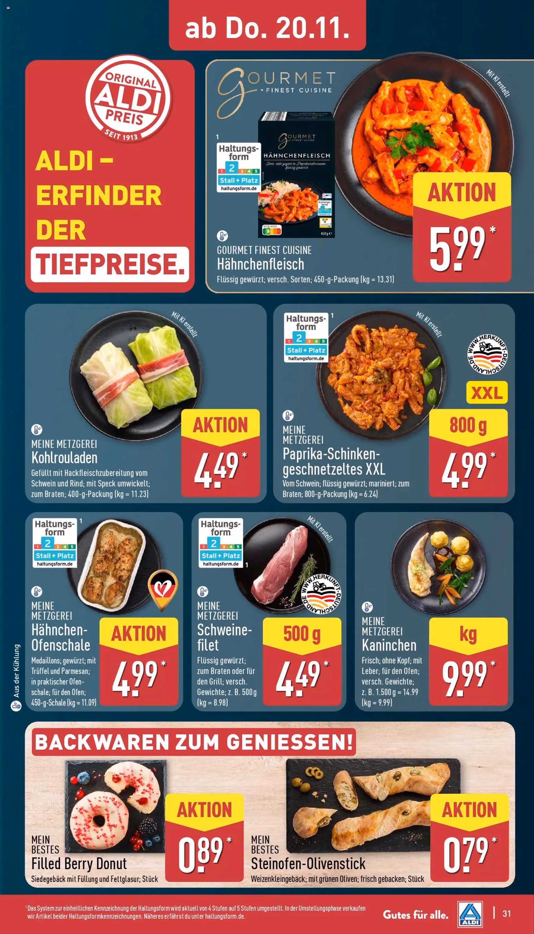 Aldi Prospekt - Gültiger Prospekt ab 17.11.2025, Seite 31 von insgesamt 50