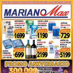 Vista previa del folleto Mariano Max - Catálogo válido desde 17/09/2025