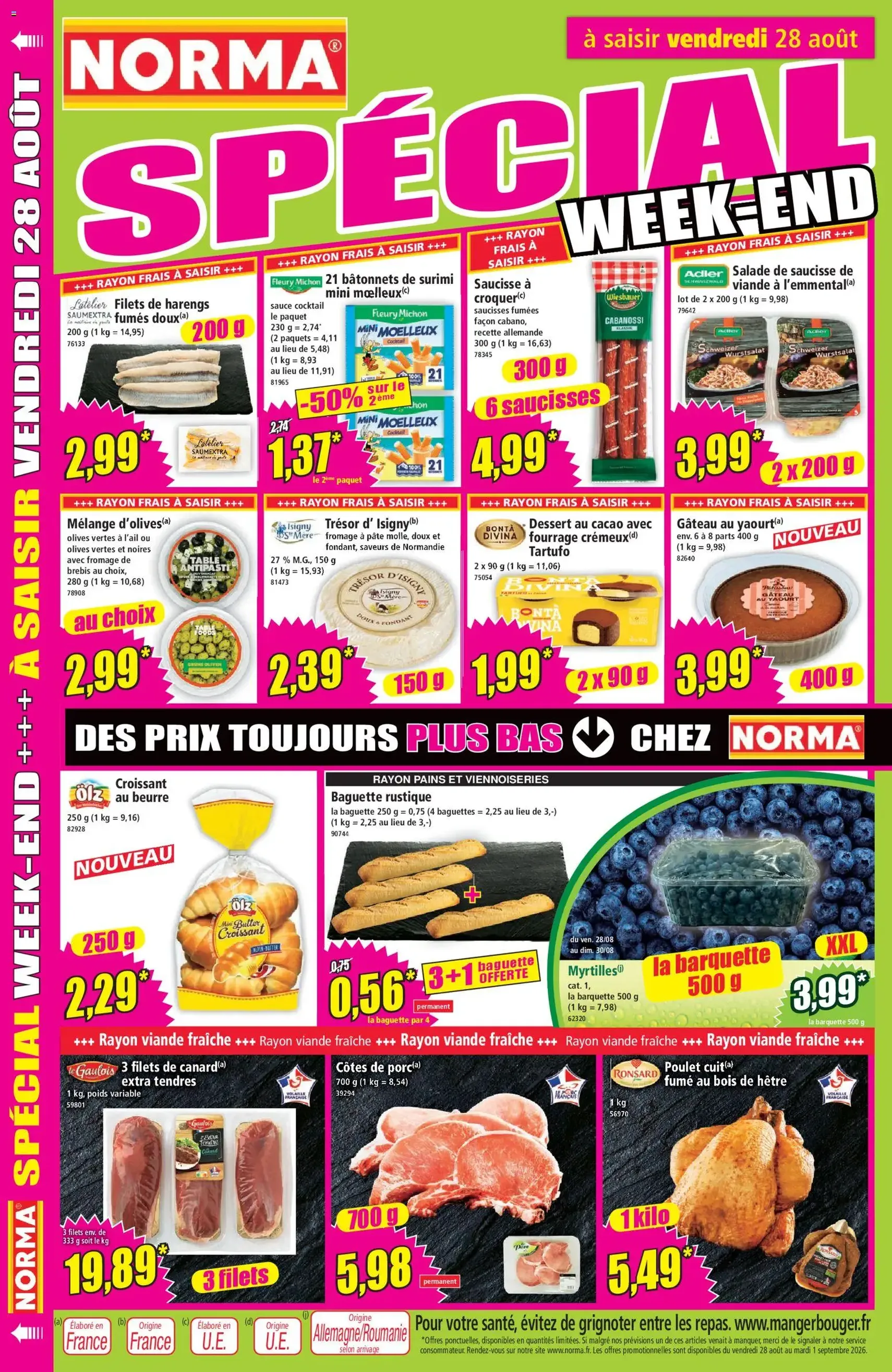 Norma catalogue - brochure valable à partir du 26/08/2026, page 12 sur 12