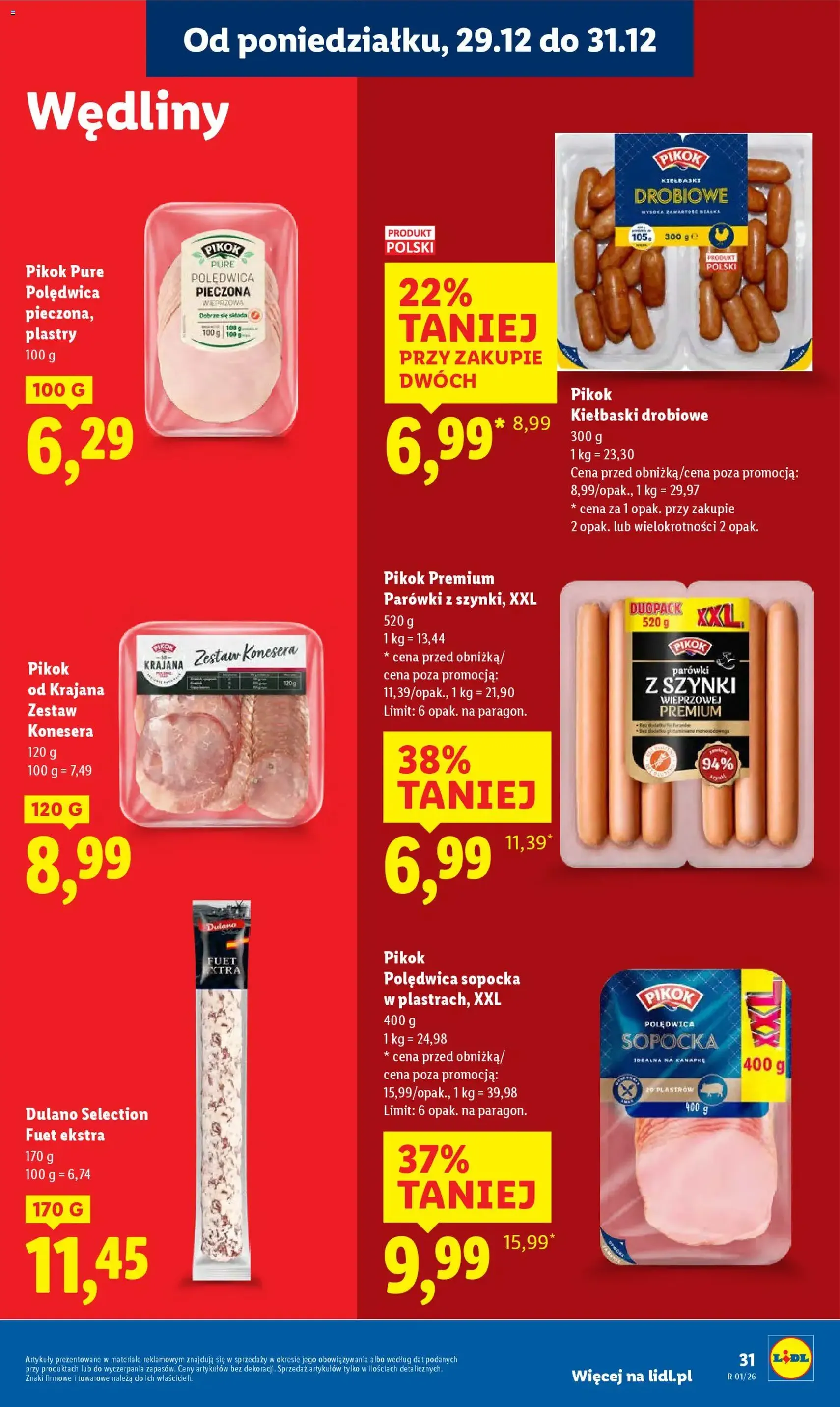Lidl Gazetka - ważny gazetka od 29.12.2025 strona 31 z 64