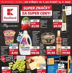 Kaufland leták - náhled letáku platný od 10.09.2025