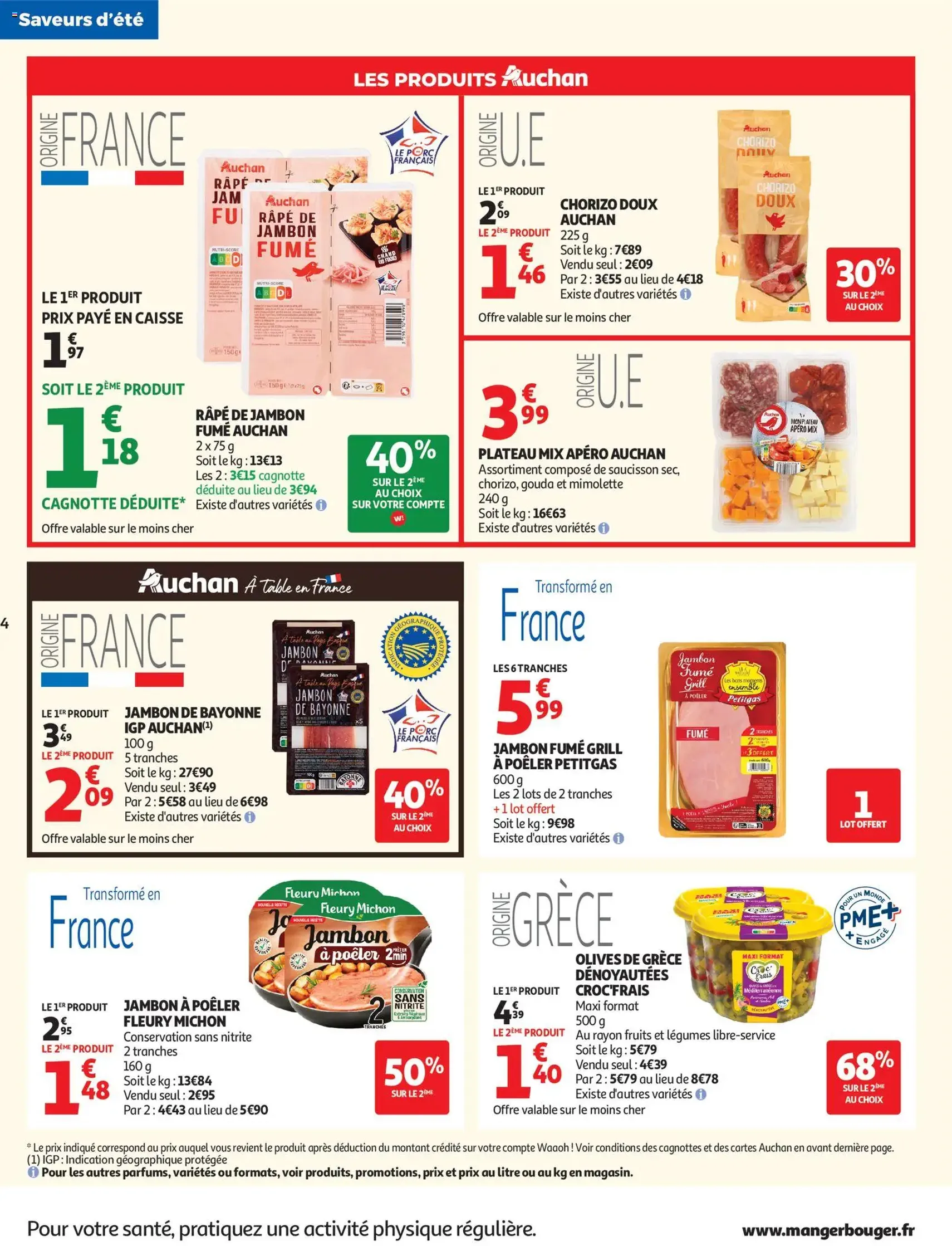 Auchan folder / publicité - geldige folder vanaf 28/07/2026 pagina 4 van 54