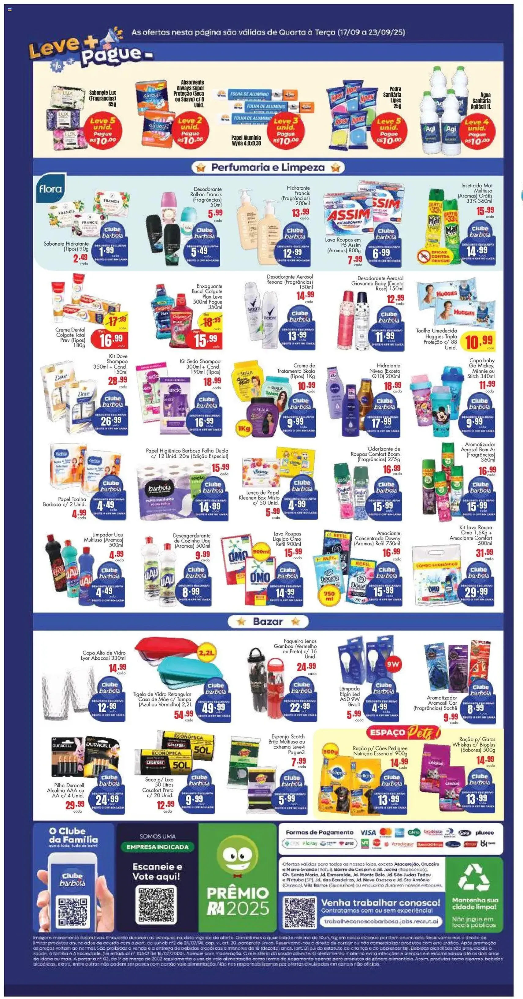 Barbosa Supermercados - Ofertas da semana - folheto válido a partir de 17/09/2025 página 4 de 4
