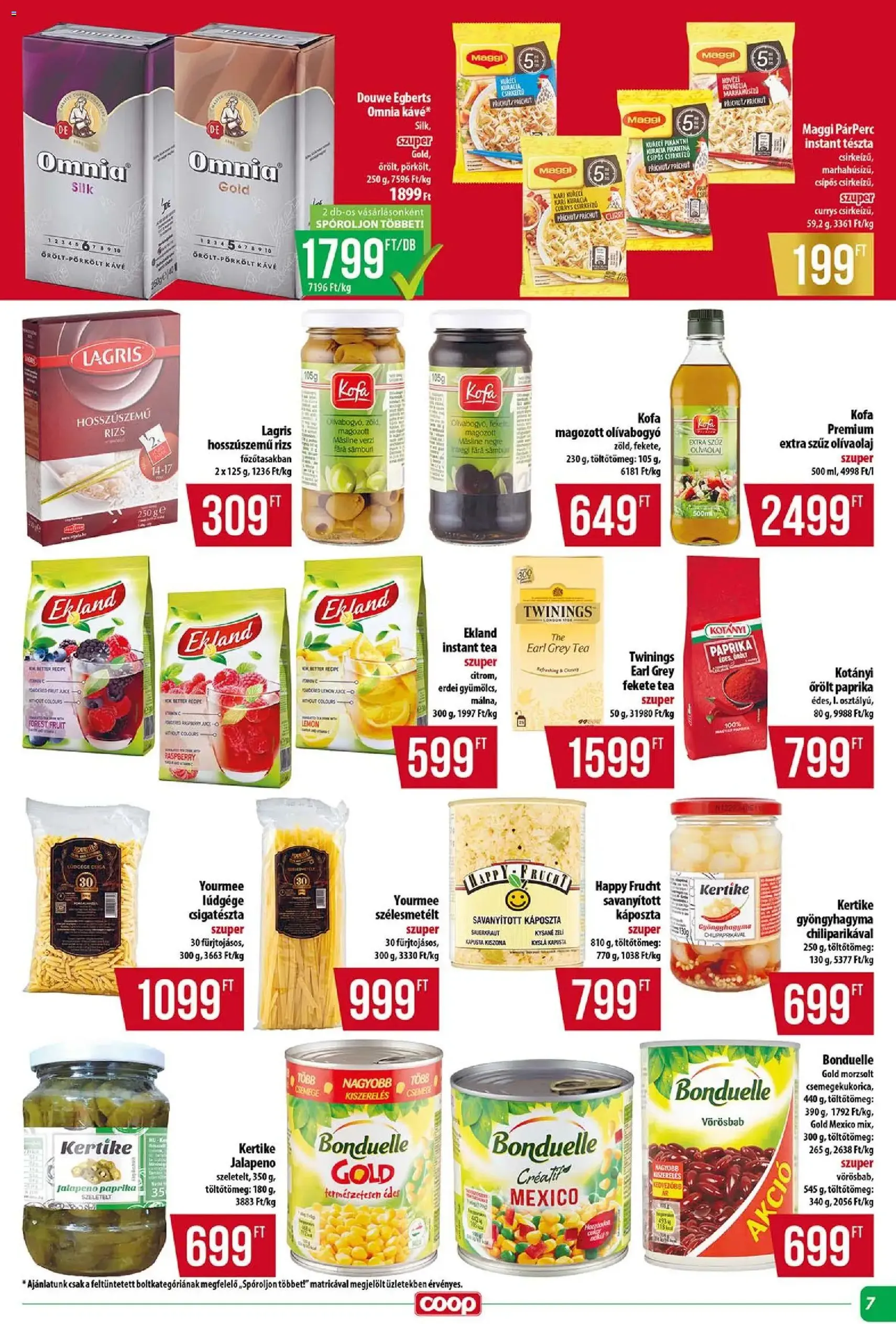 COOP Szolnok Akciós újság - 2025.11.13. érvényes szórólap 7 oldal 12 oldalból