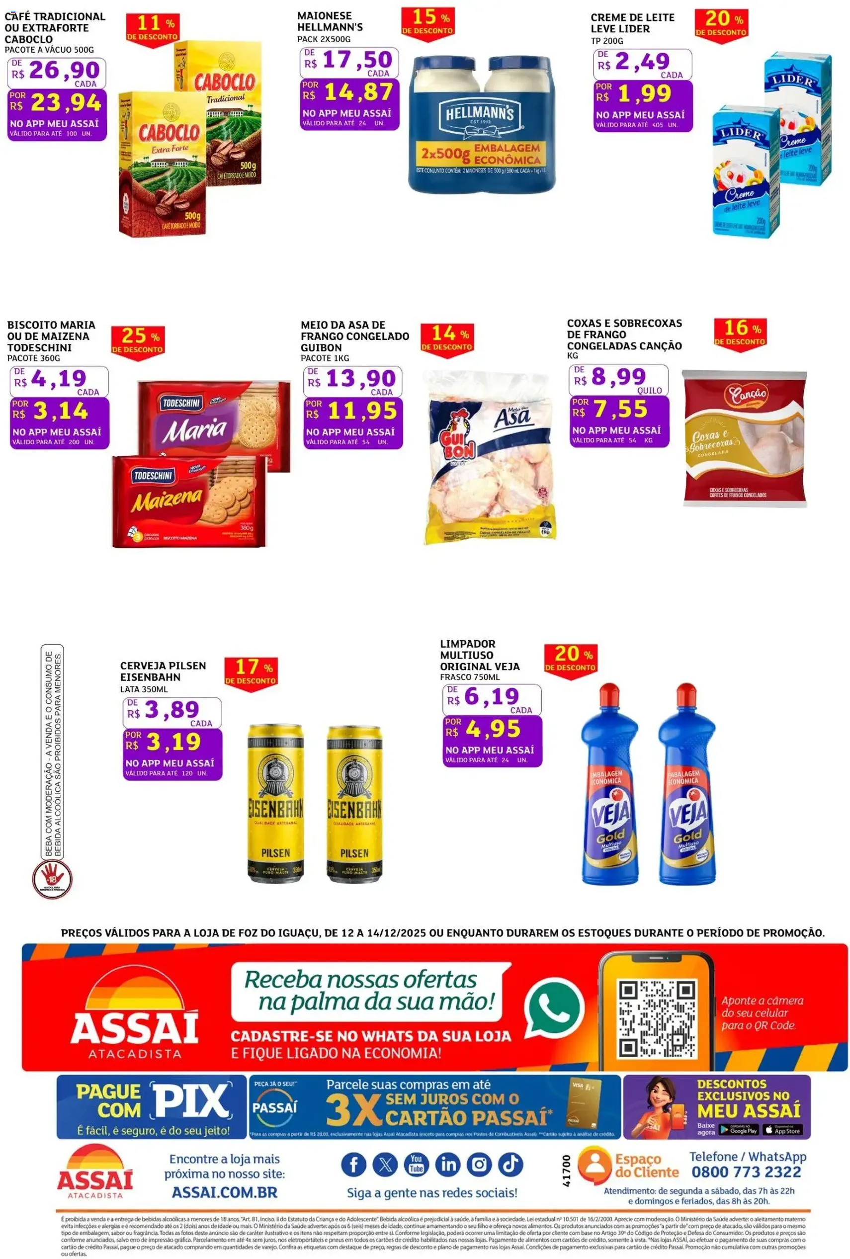 Encarte Assaí Atacadista - folheto válido a partir de 12/12/2025 página 2 de 2