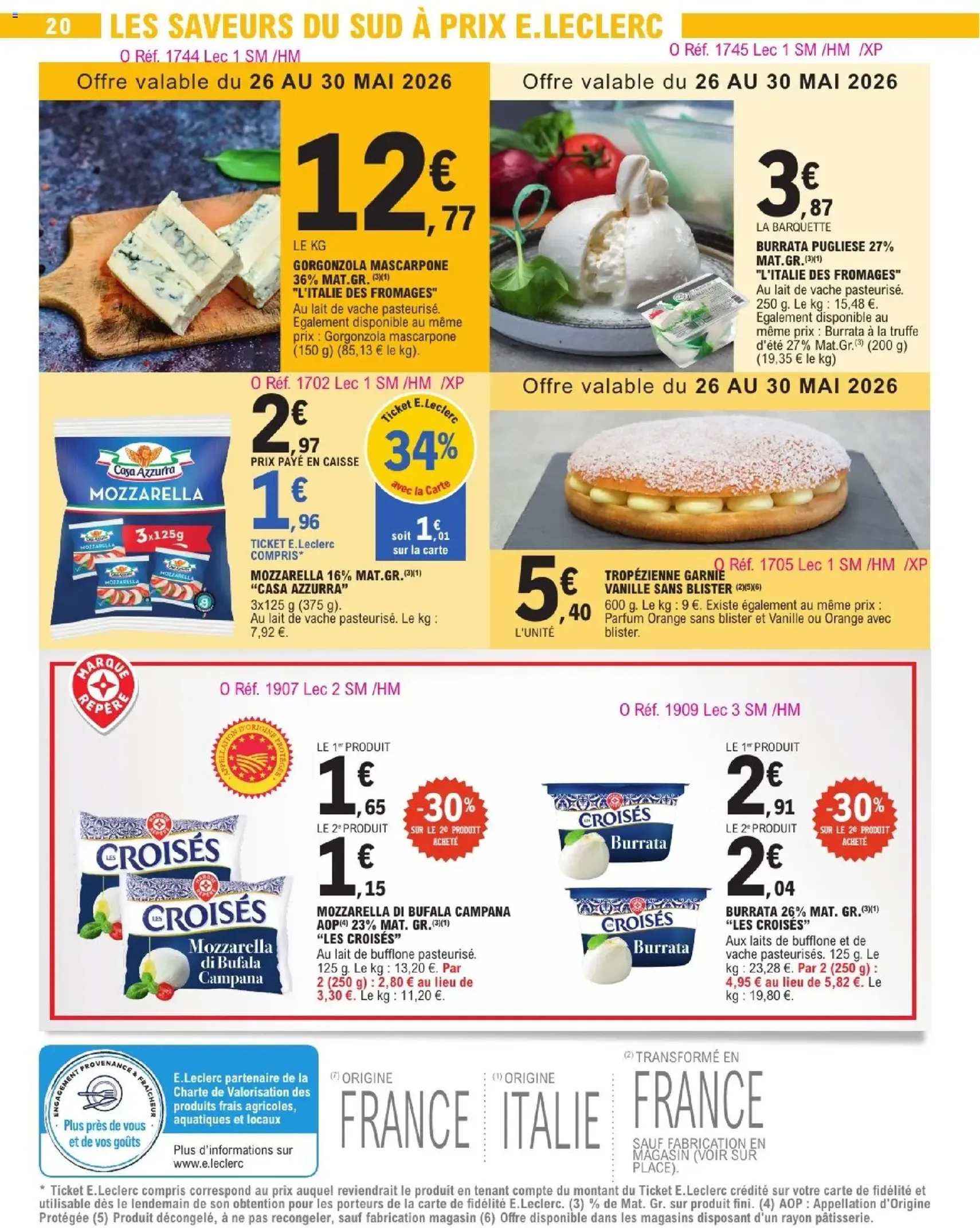 E.Leclerc catalogue de la semaine 22 - brochure valable à partir du 26/05/2026, page 20 sur 66