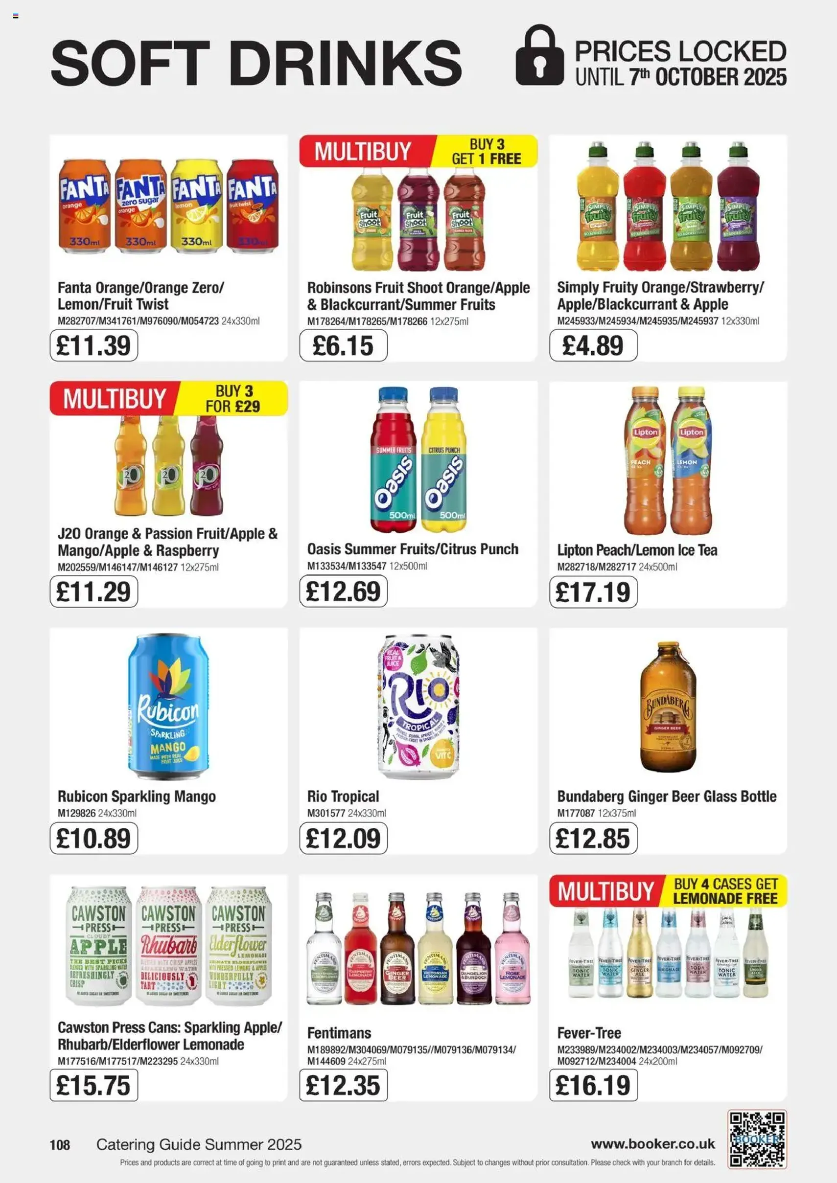 Booker Wholesale - Offers - valid flyer from 18/06/2025, page 108 of 132 Booker Wholesale - Offers - valid flyer from 18/06/2025, page 108 of 132