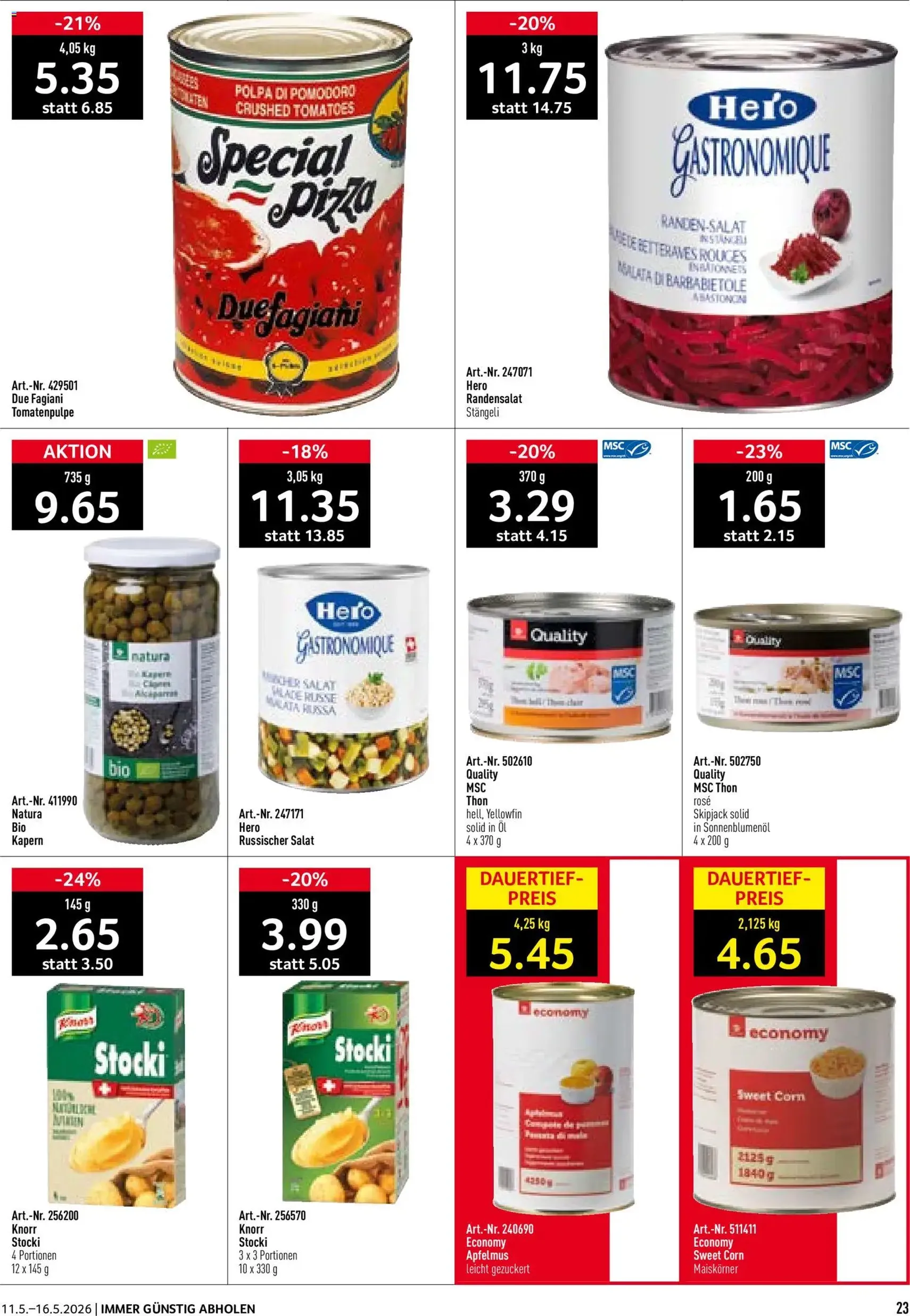 Prodega aktionen - Gültiger Prospekt ab 11.05.2026, Seite 23 von insgesamt 40