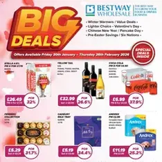 Bestway - The Big Deals Brochure - Flyer preview valid from 30/01/2026