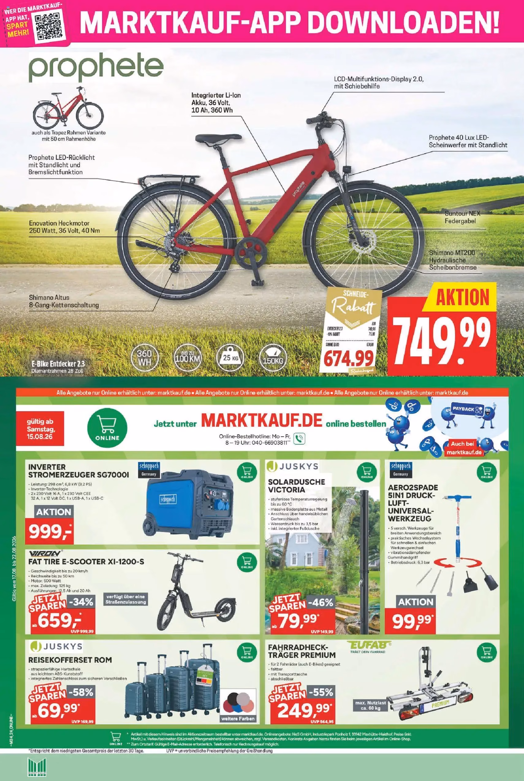 Marktkauf Prospekt - Gültiger Prospekt ab 17.08.2026, Seite 24 von insgesamt 32