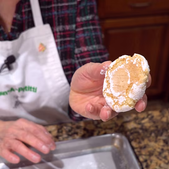 Anteprima ricetta Biscotti di natale alle mandorle