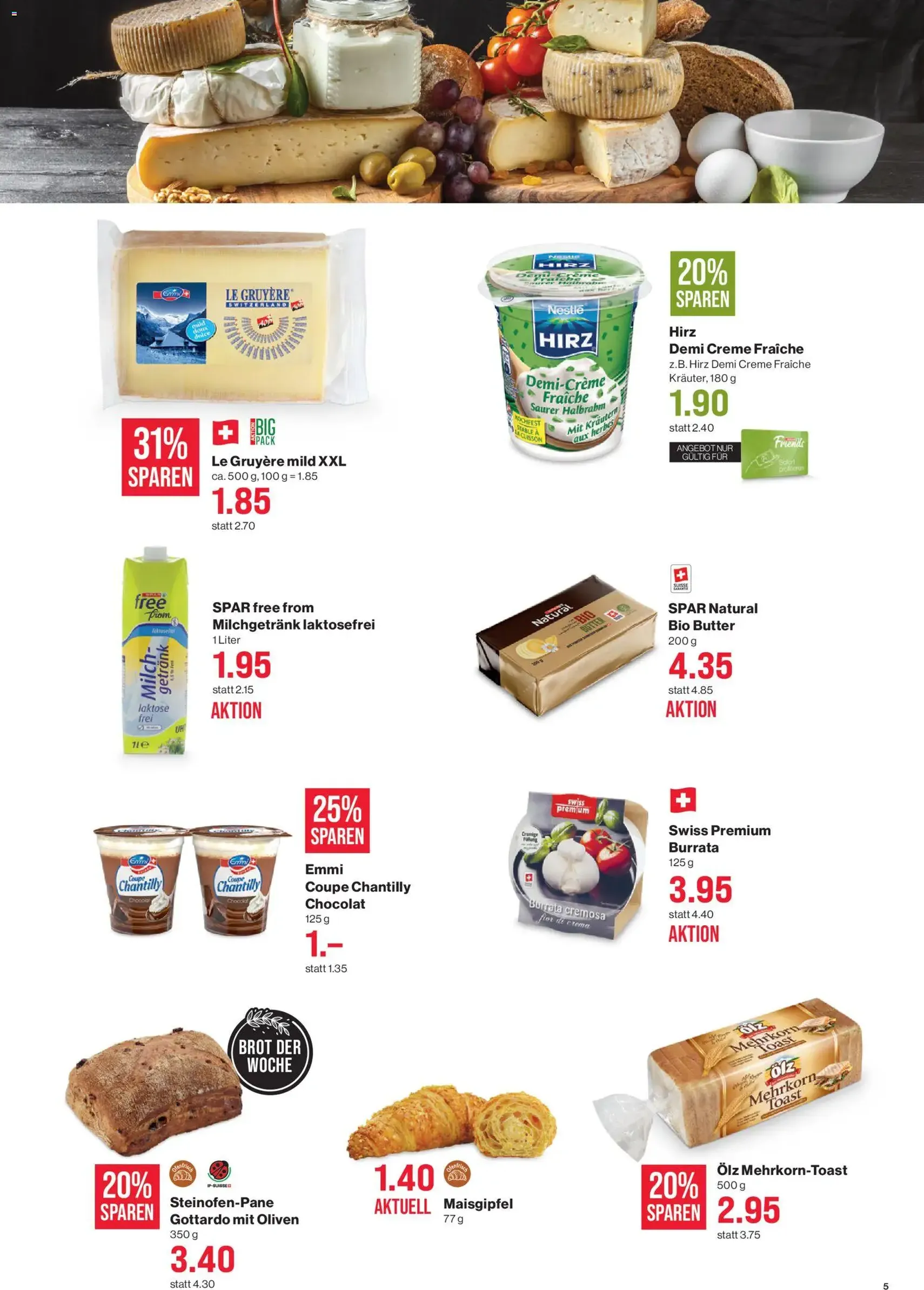SPAR aktionen - Gültiger Prospekt ab 30.07.2026, Seite 5 von insgesamt 17