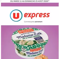 U Express catalogue - Prévisualisation du catalogue valable à partir du 11/08/2026