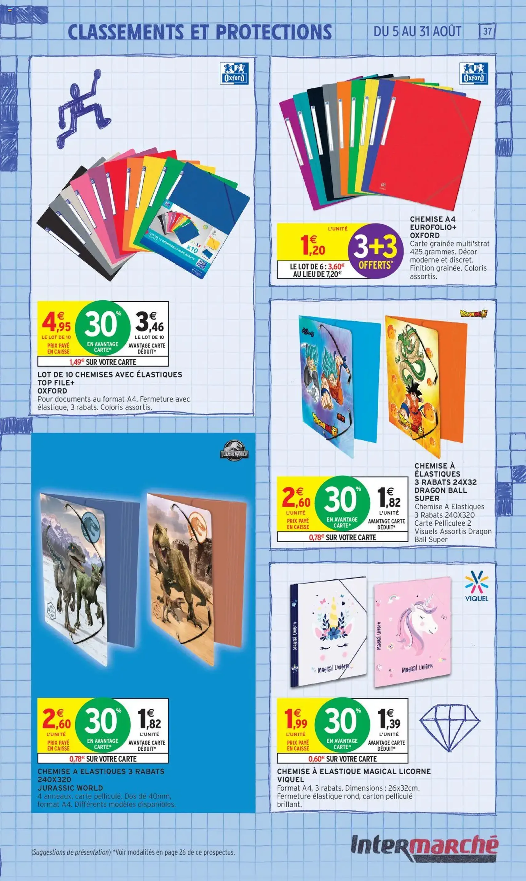 Intermarché - 70% en avantage carte sur une sélection rentrée des classes - brochure valable à partir du 05/08/2025, page 37 sur 60 Intermarché - 70% en avantage carte sur une sélection rentrée des classes - brochure valable à partir du 05/08/2025, page 37 sur 60