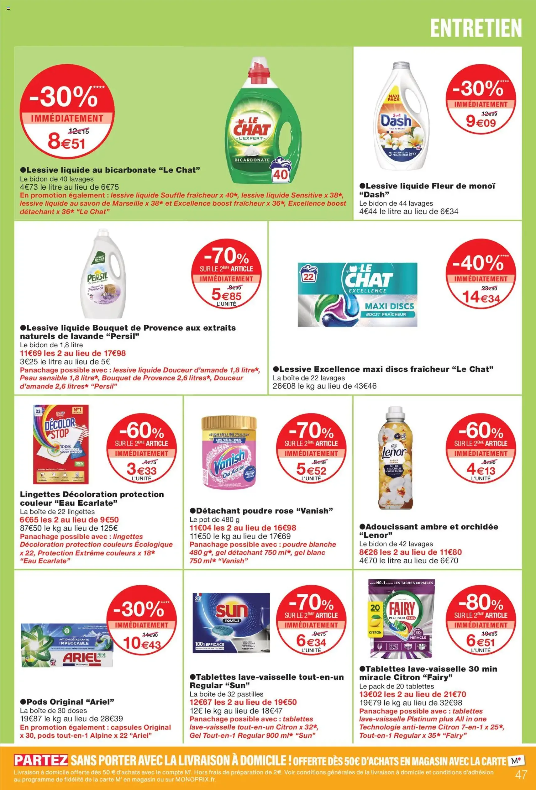 Monoprix catalogue - brochure valable à partir du 20/10/2026, page 47 sur 58
