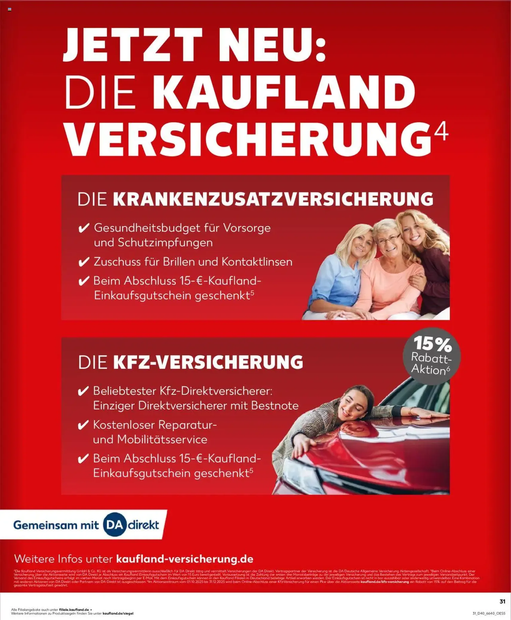 Kaufland Prospekt - Gültiger Prospekt ab 02.10.2025, Seite 31 von insgesamt 34