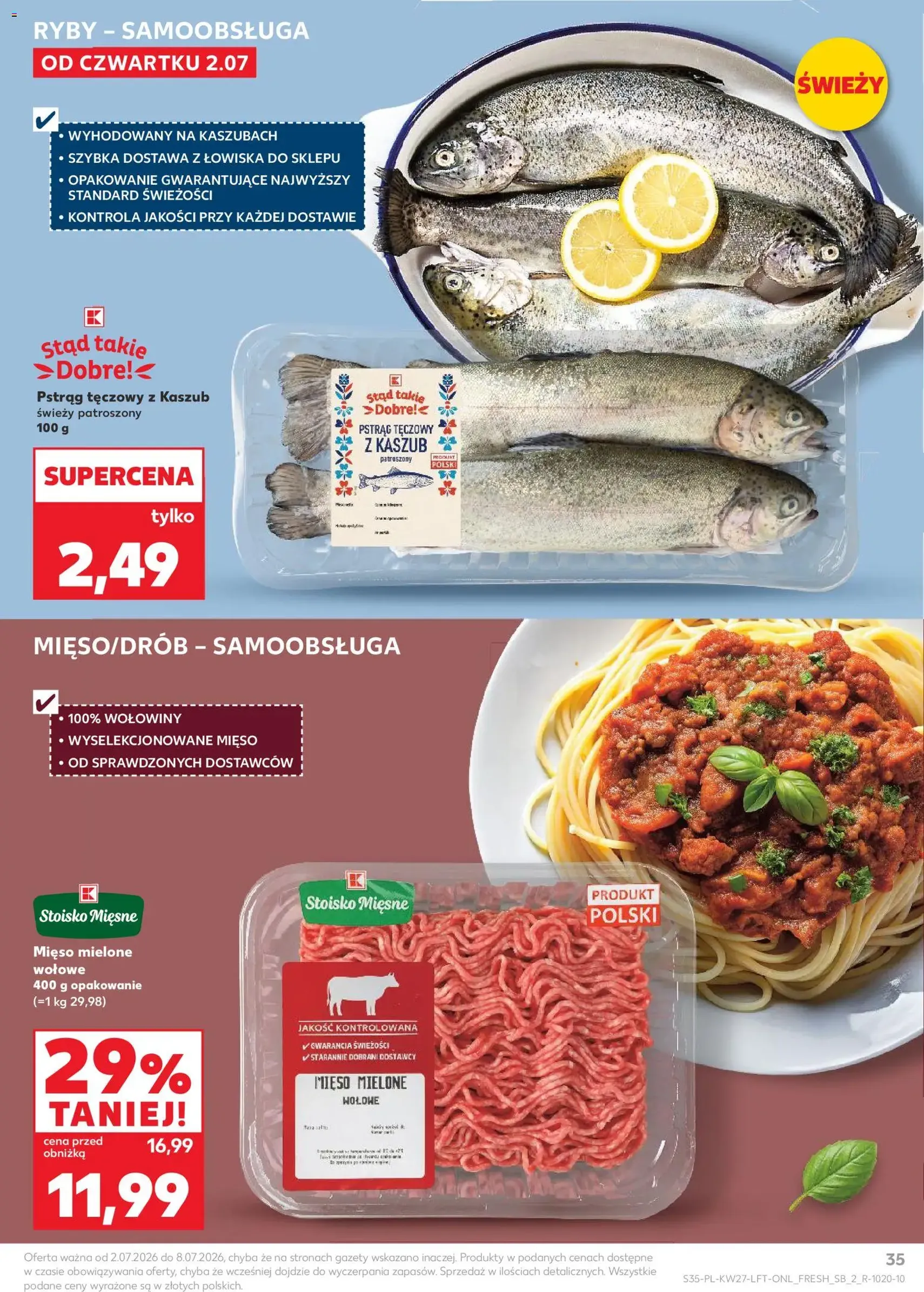 Kaufland gazetka - ważny gazetka od 02.07.2026 strona 35 z 72