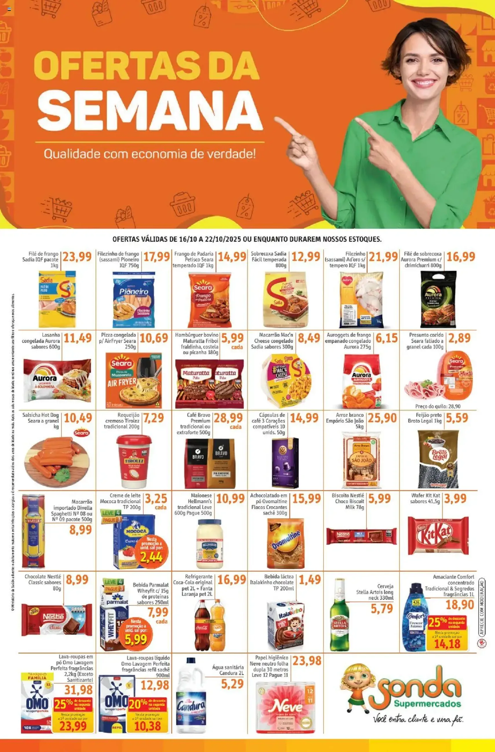 Sonda - Ofertas da semana - folheto válido a partir de 16/10/2025 página 1 de 2