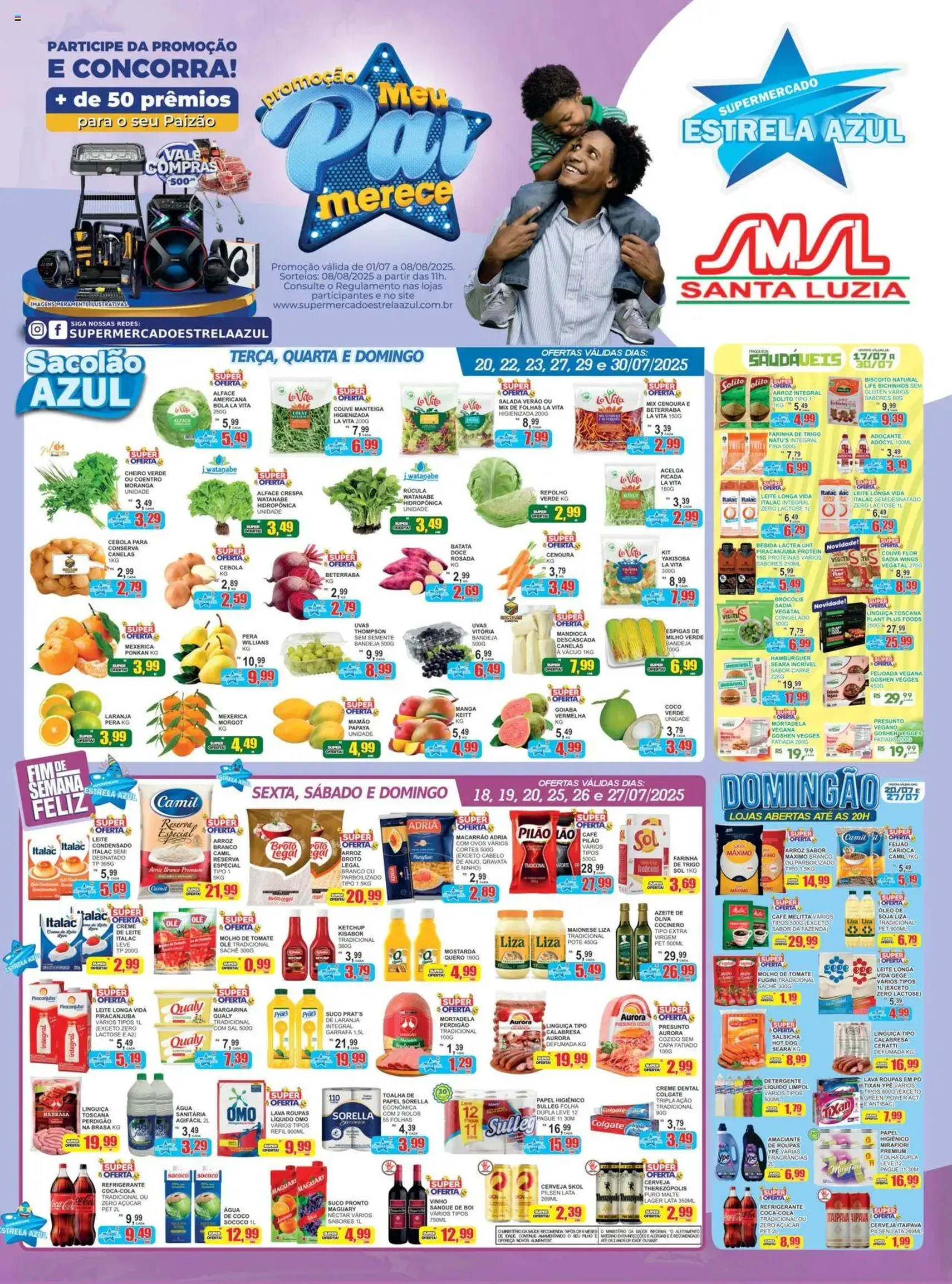 Estrela Azul - Ofertas da semana - folheto válido a partir de 17/07/2025 página 1 de 4
