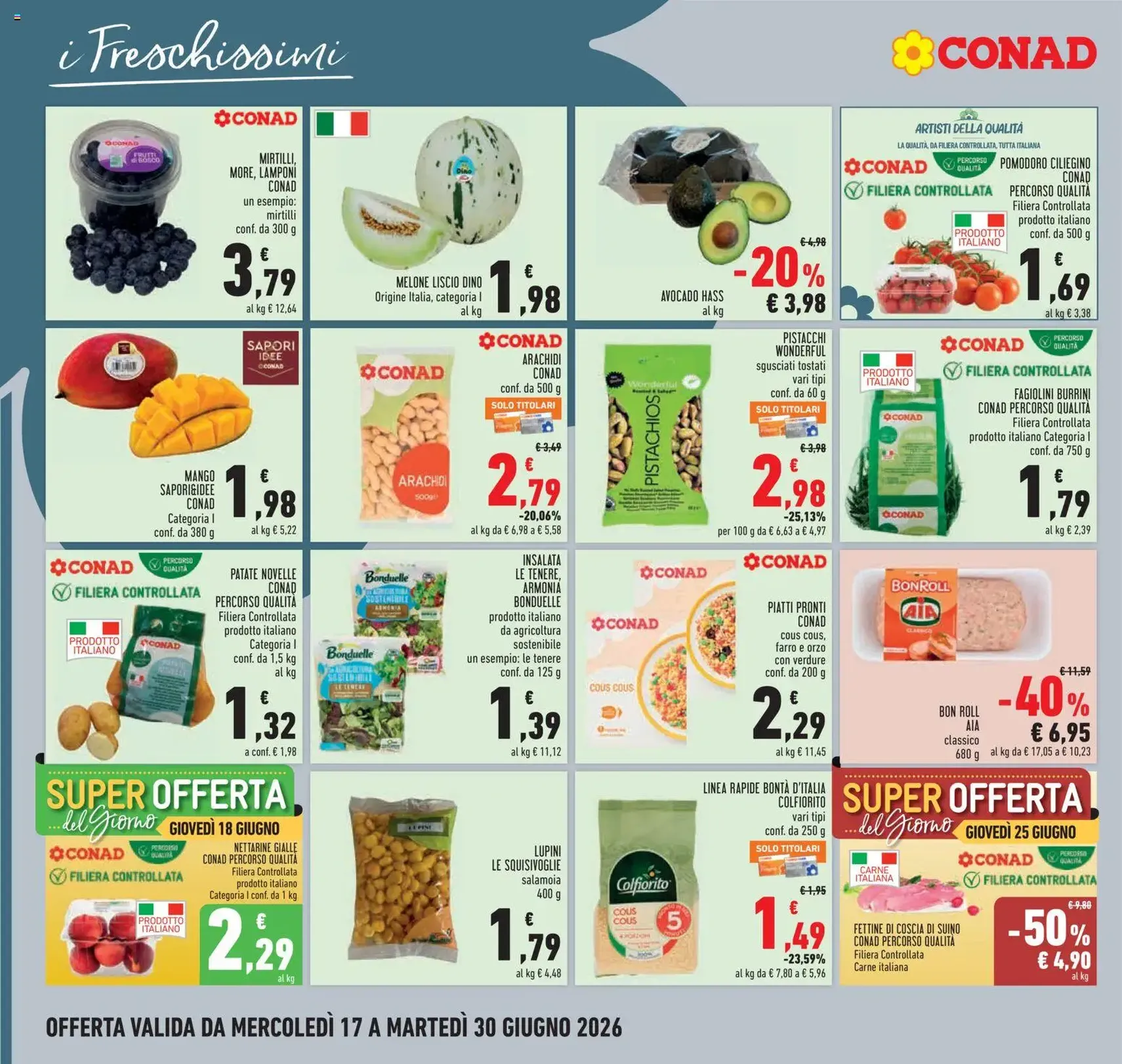 Conad volantino - volantino valido dal 17/06/2026 pagina 4 di 24