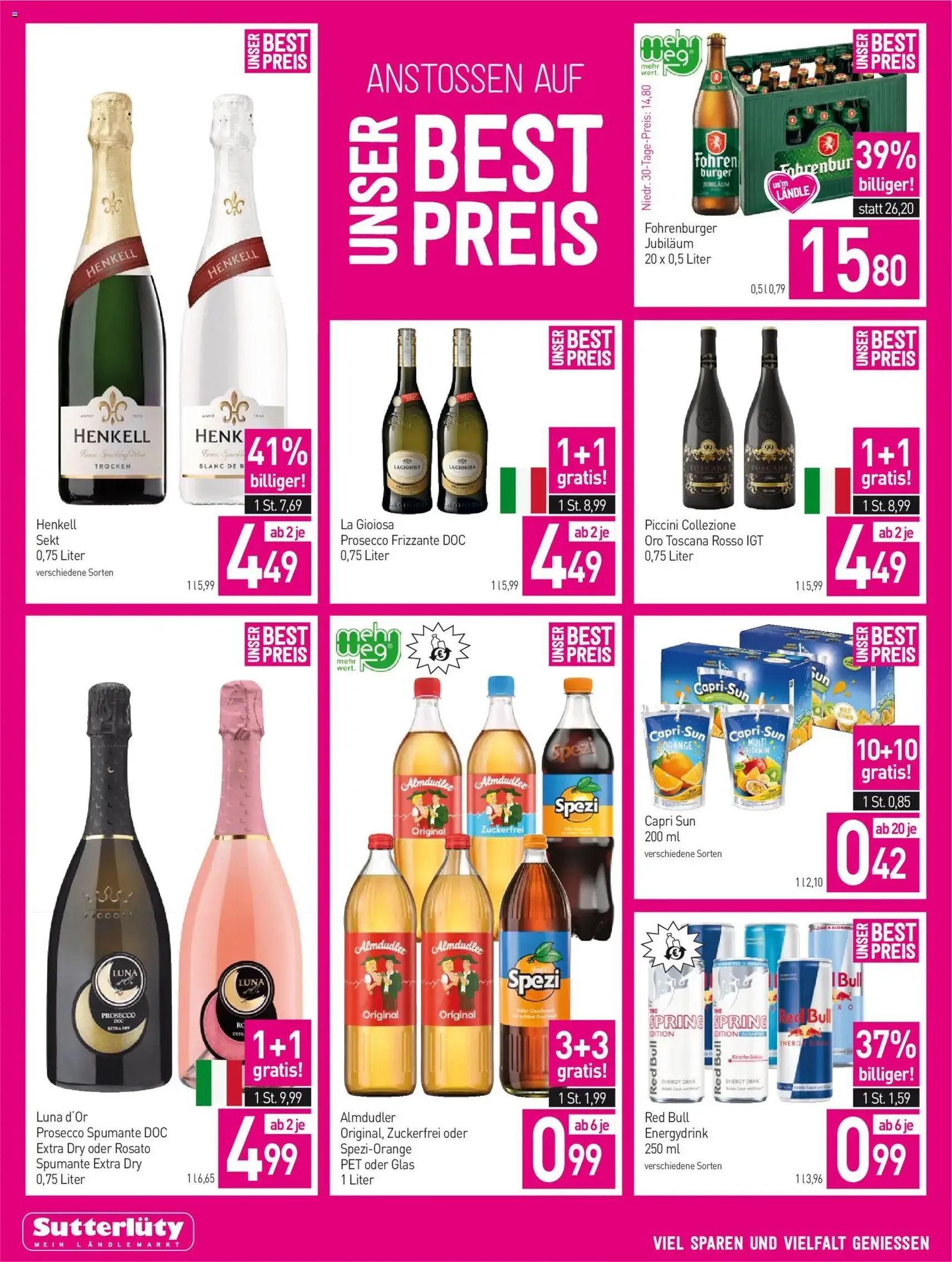 Sutterlüty Flugblatt - Gültiger Prospekt ab 05.03.2026, Seite 16 von insgesamt 24