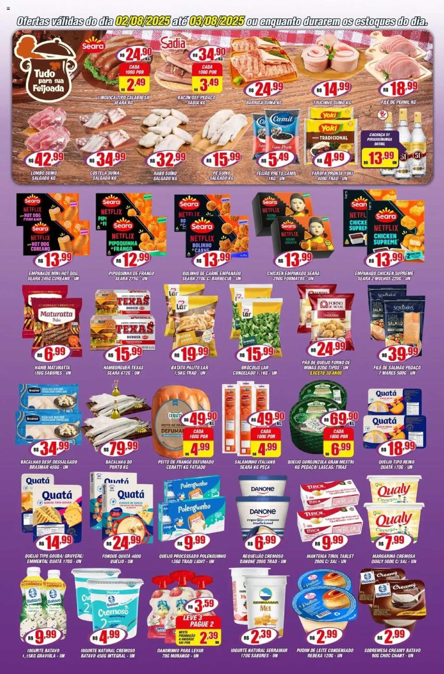 Violeta Supermercados - Ofertas da semana - folheto válido a partir de 02/08/2025 página 2 de 4