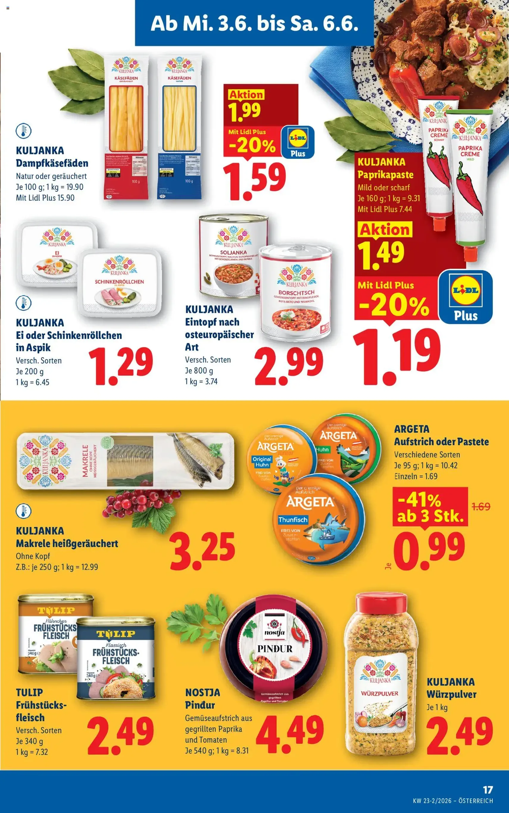 Lidl - Flugblatt - Gültiger Prospekt ab 03.06.2026, Seite 19 von insgesamt 55