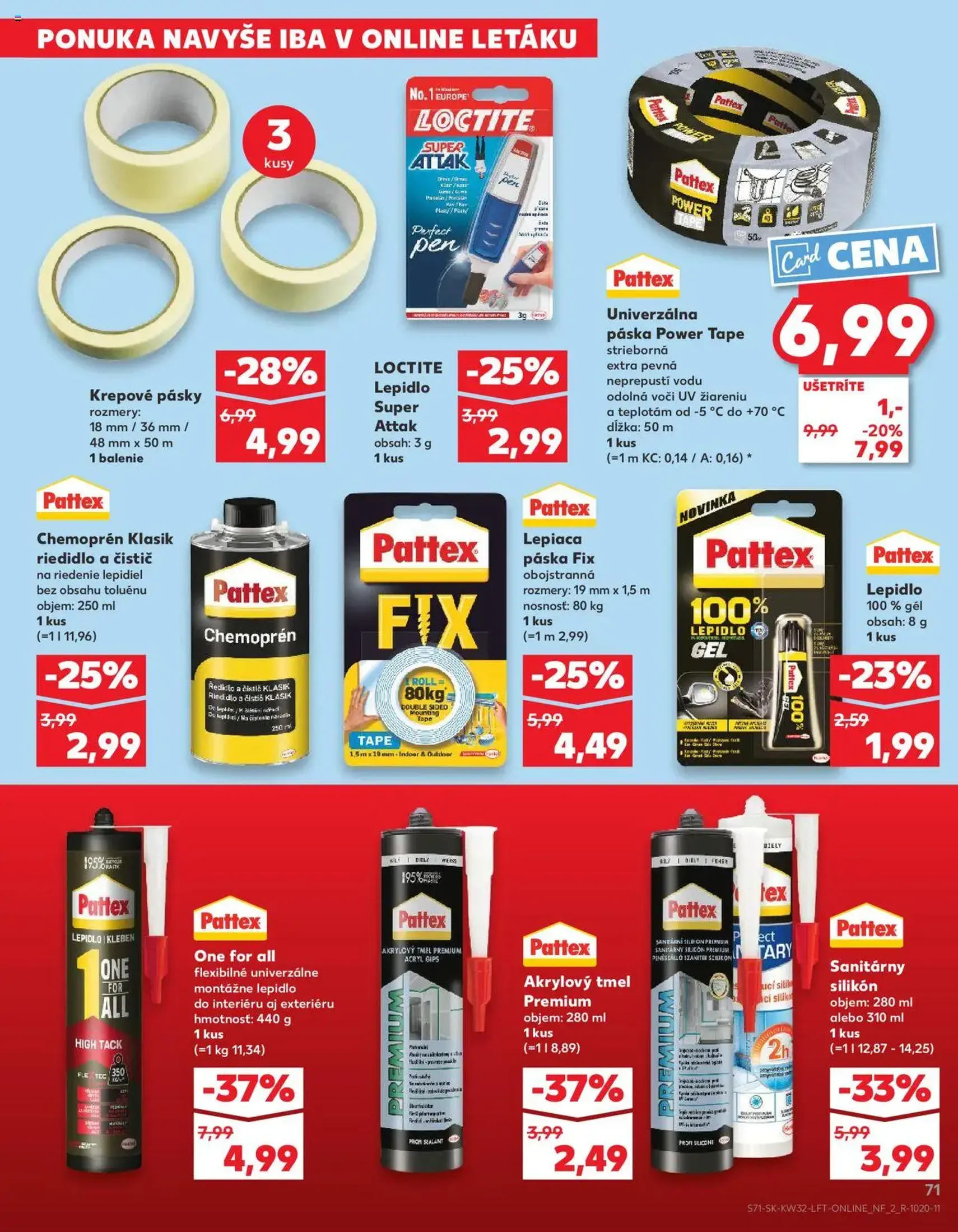 Kaufland SK Bratislava-Devínska Nová Ves - 2025.08.07. érvényes szórólap 71 oldal 78 oldalból Kaufland SK Bratislava-Devínska Nová Ves - 2025.08.07. érvényes szórólap 71 oldal 78 oldalból