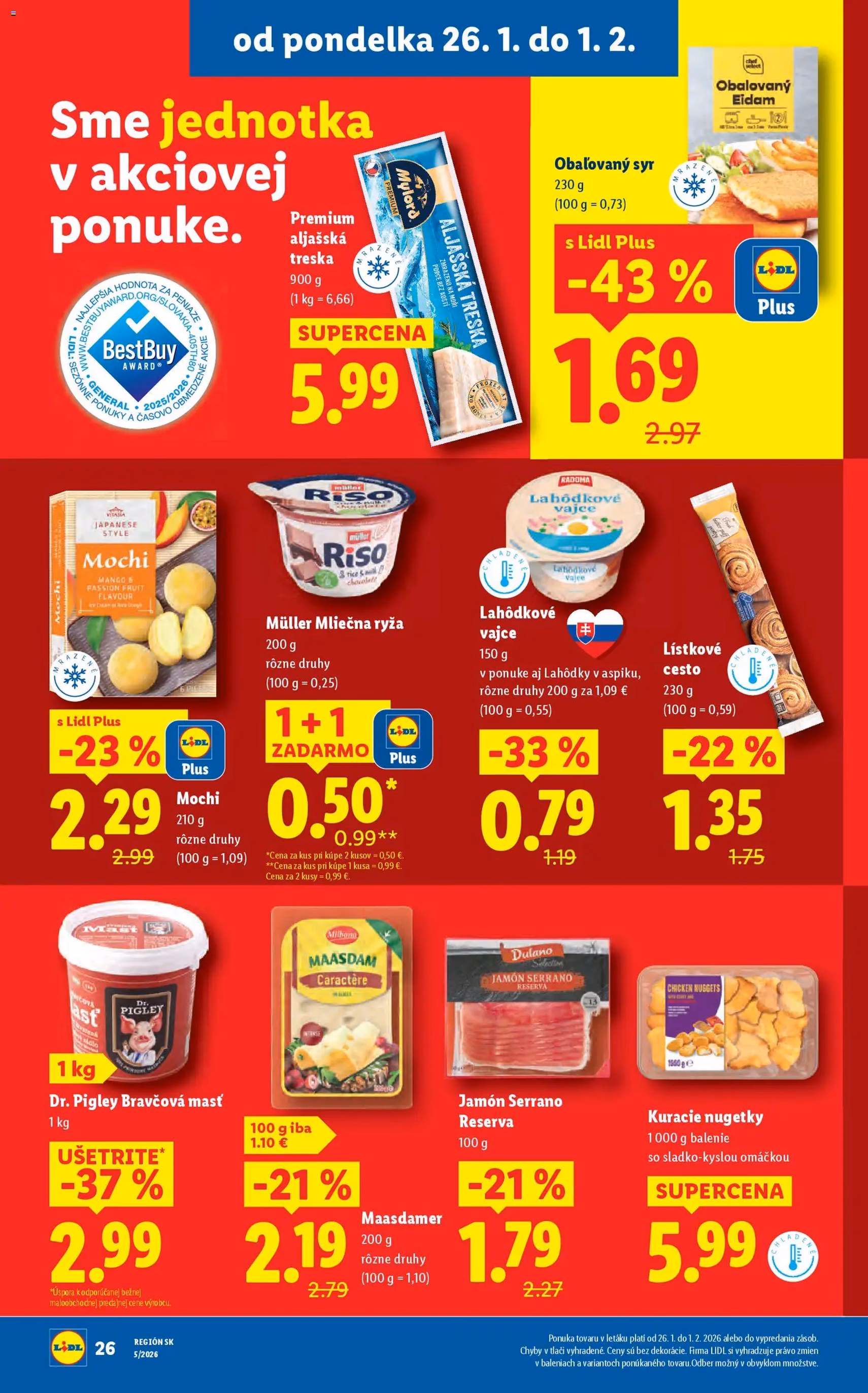 Lidl leták - platný leták od 26.01.2026 strana 32 z 98