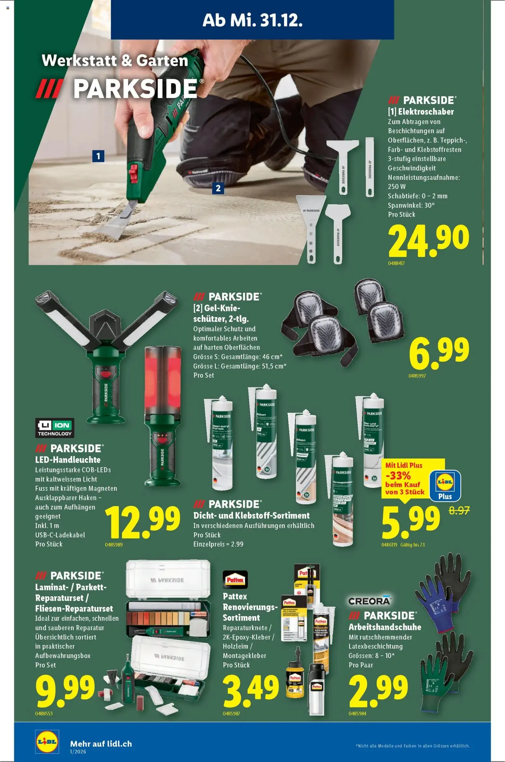 Lidl Aktionen - Gültiger Prospekt ab 31.12.2025, Seite 14 von insgesamt 32