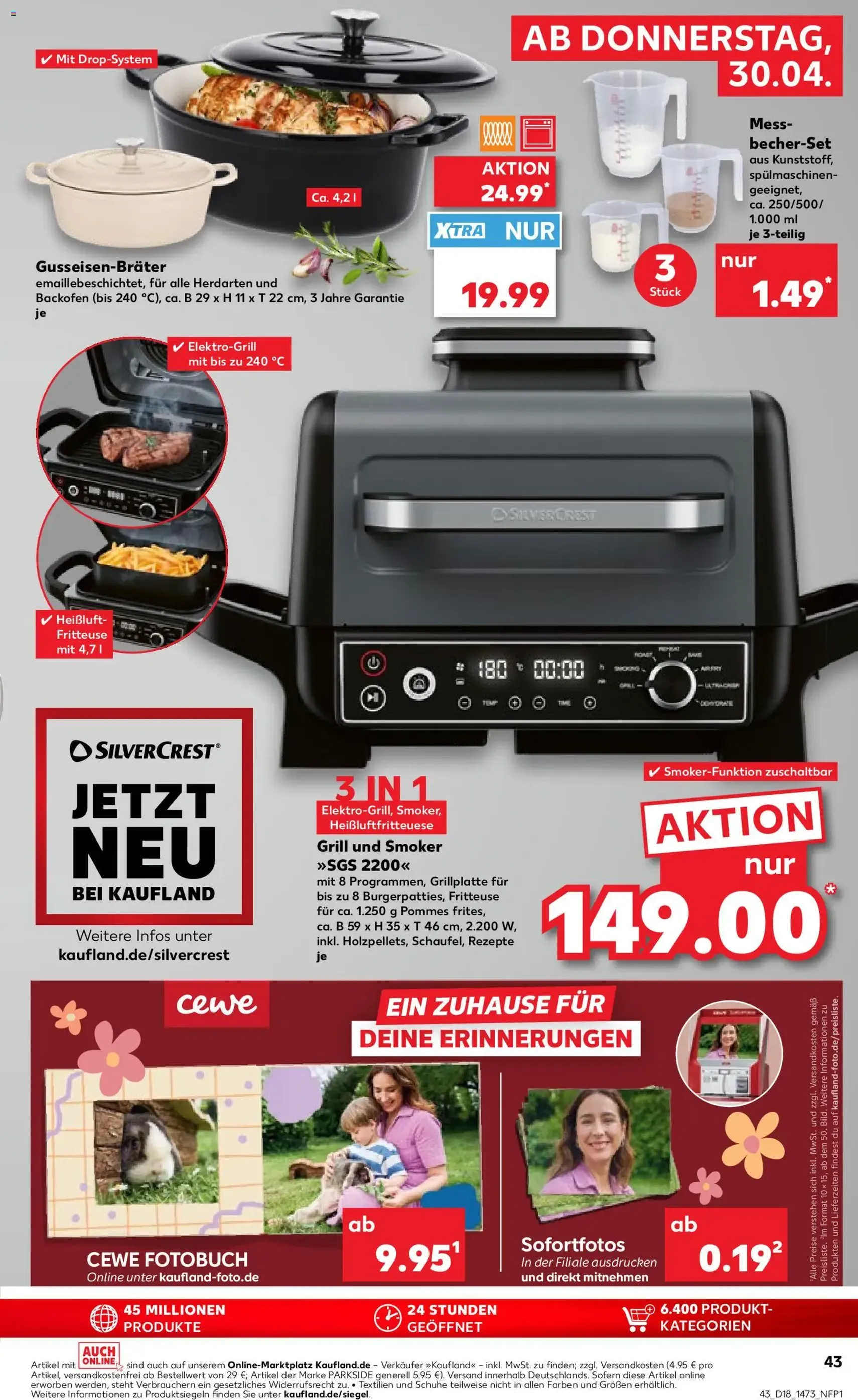 Kaufland Prospekt - Gültiger Prospekt ab 30.04.2026, Seite 43 von insgesamt 62
