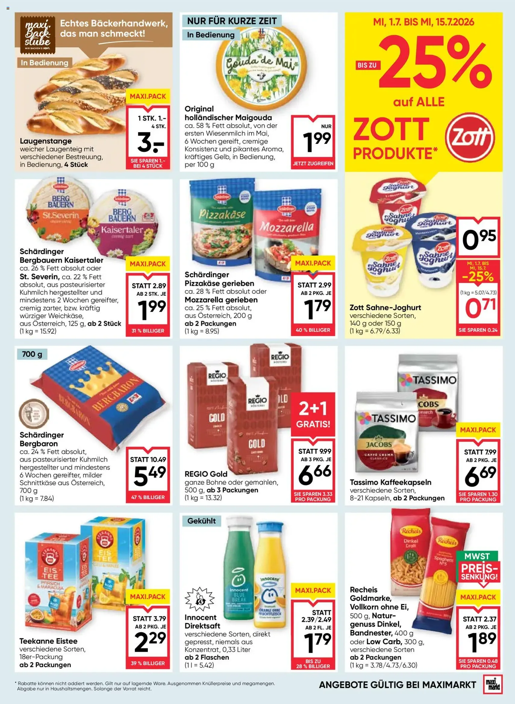 Maximarkt Flugblatt - Gültiger Prospekt ab 01.07.2026, Seite 9 von insgesamt 24