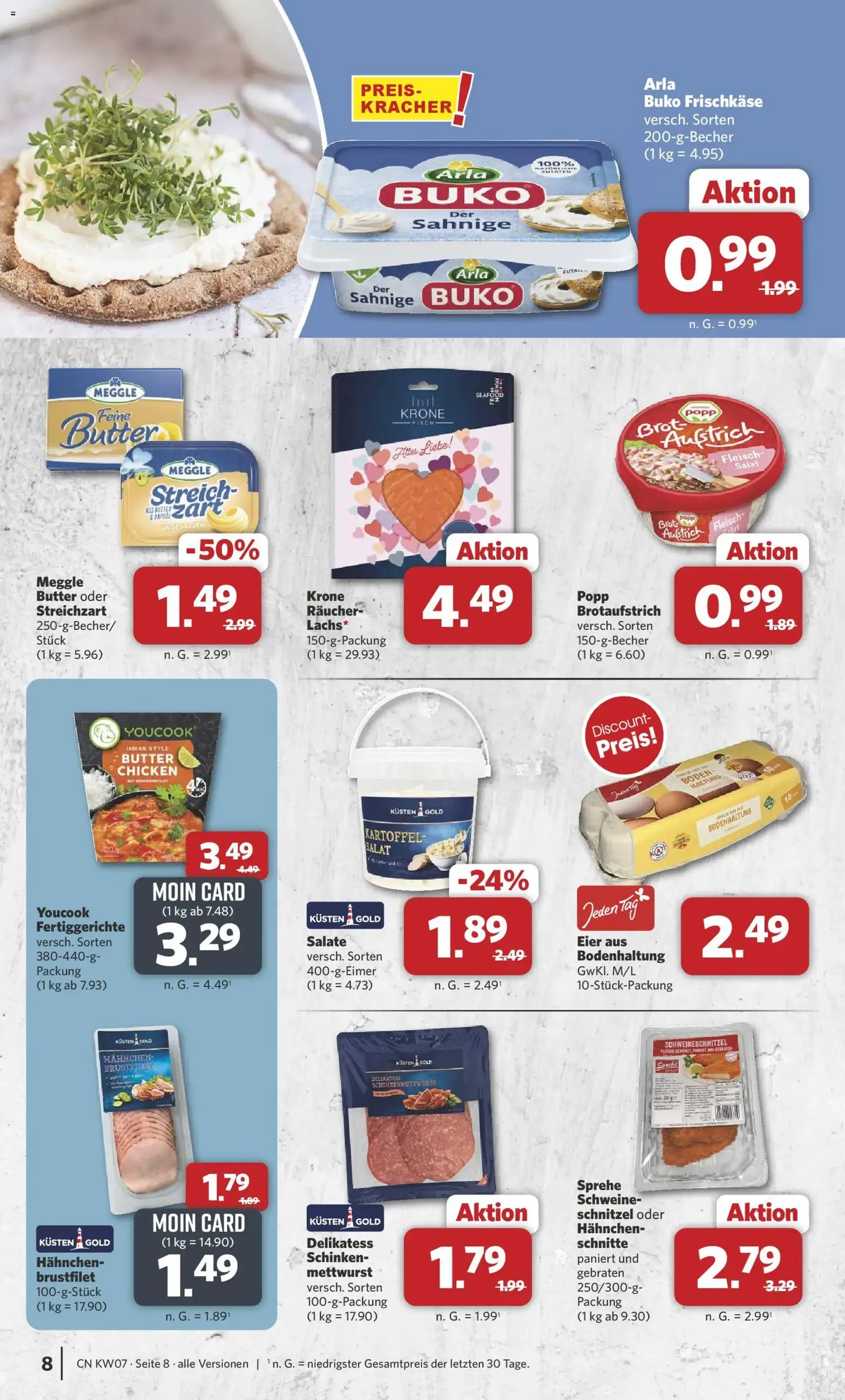 Combi Prospekt - Gültiger Prospekt ab 09.02.2026, Seite 8 von insgesamt 31