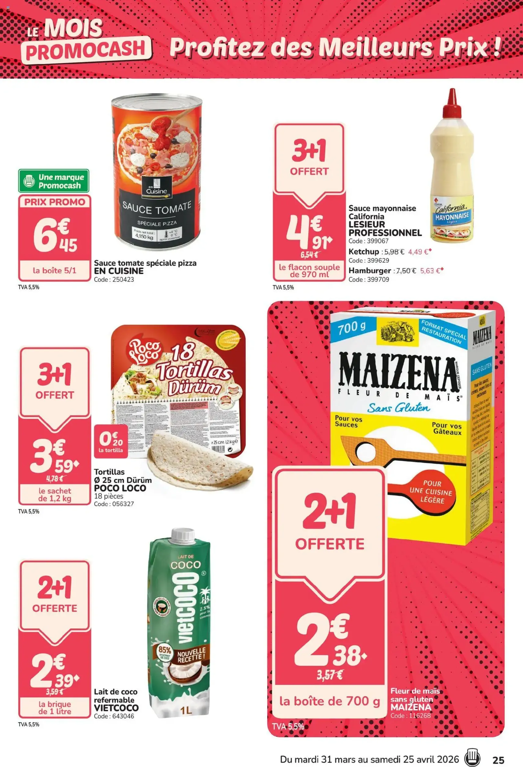 Promocash catalogue - brochure valable à partir du 31/03/2026, page 25 sur 44