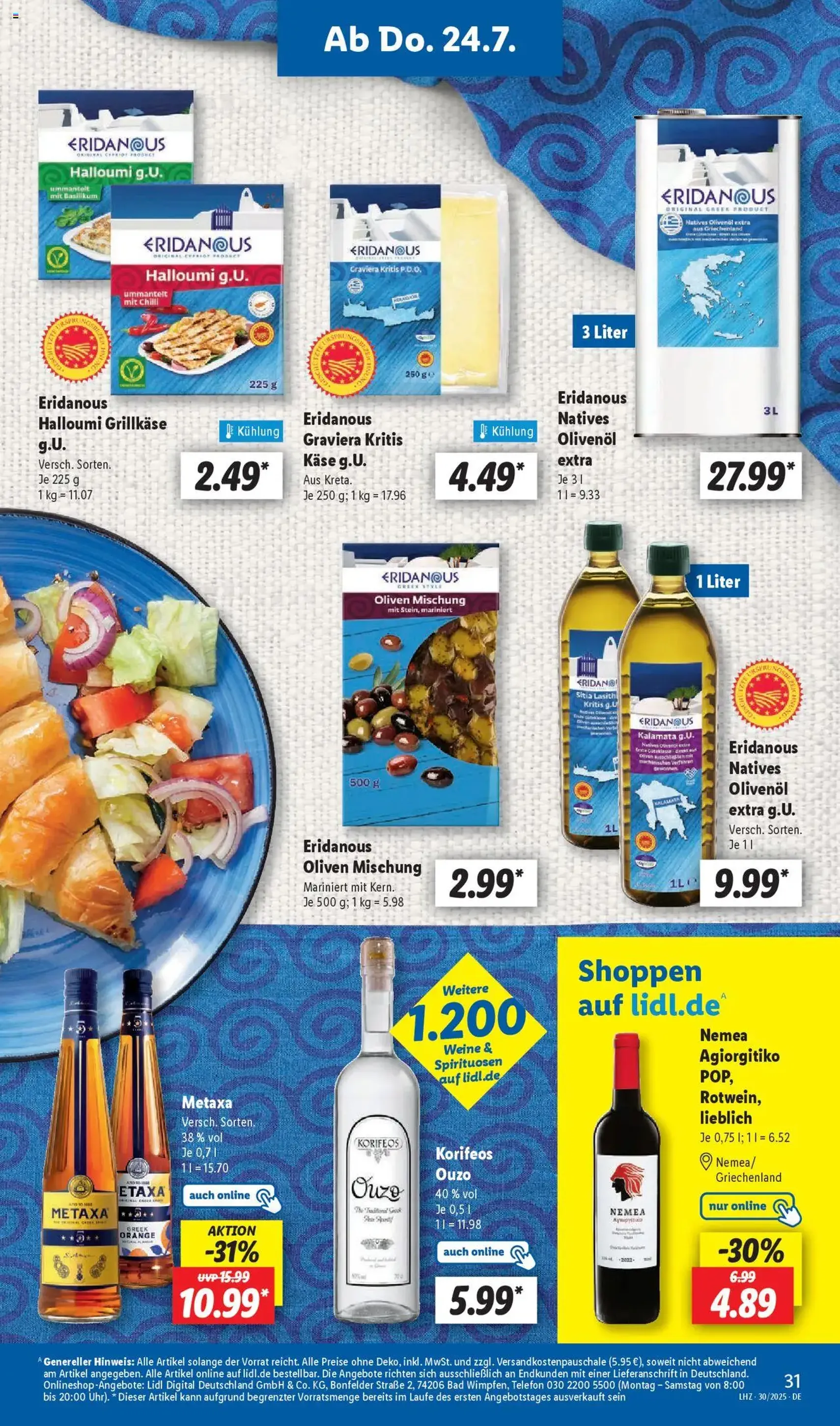 Lidl Prospekt - Gültiger Prospekt ab 21.07.2025, Seite 49 von insgesamt 62