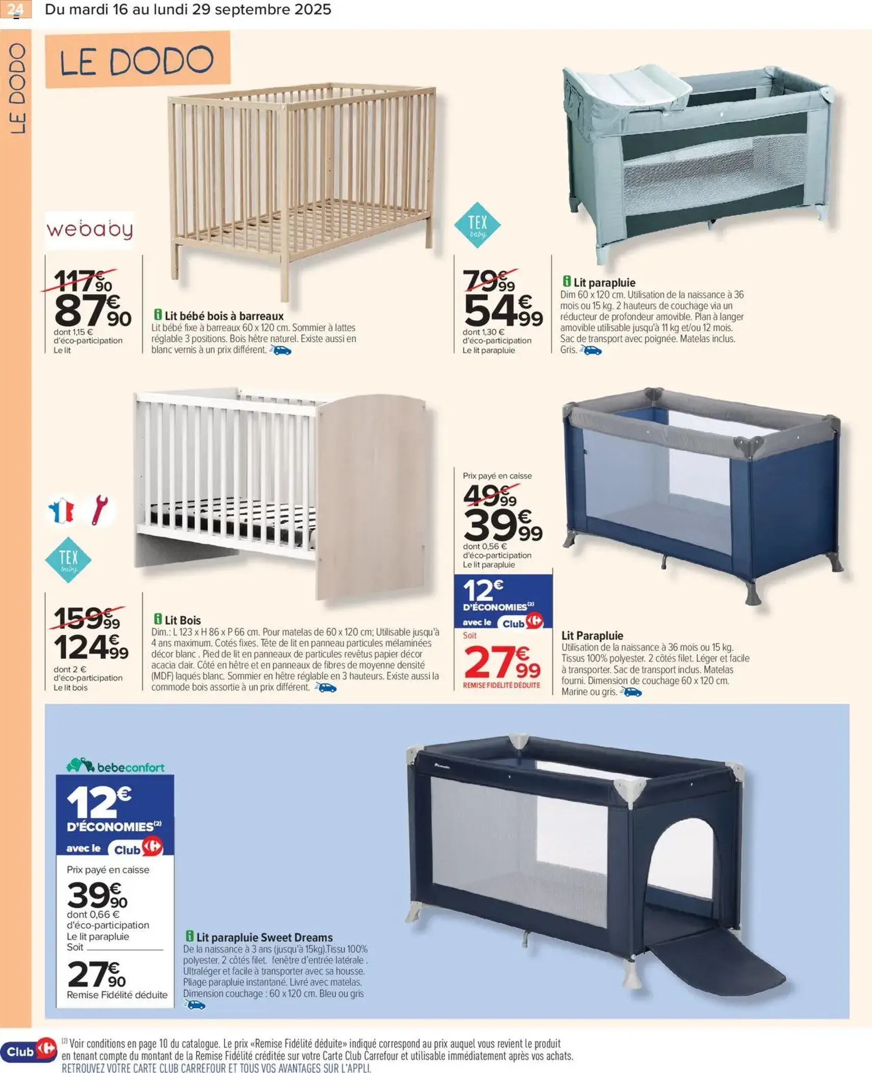 Carrefour Catalogue: Parents malins il n'y a pas de petites éconimies - brochure valable à partir du 16/09/2025, page 26 sur 44
